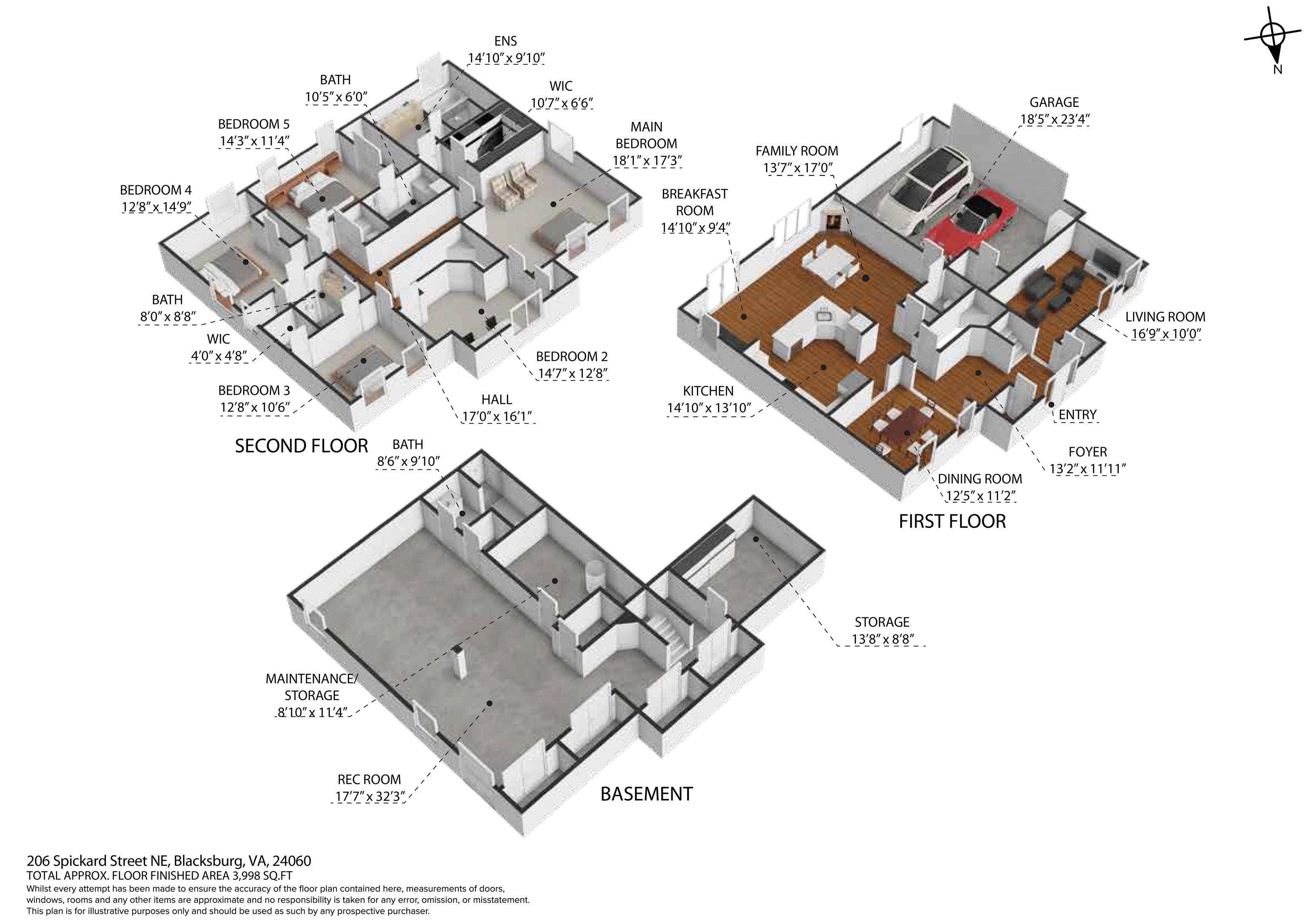 206 Spickard Street Blacksburg VA 24060