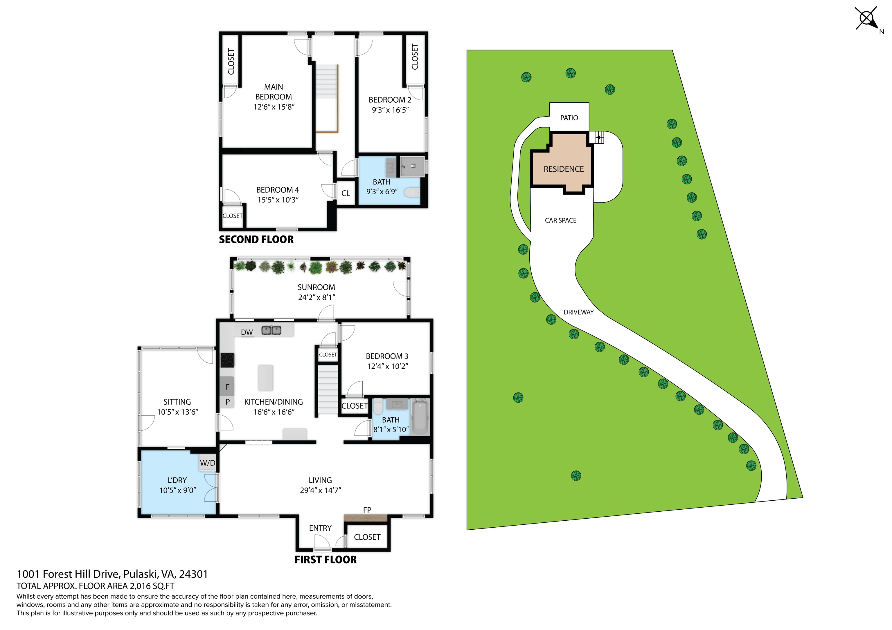 1001 Forest Hill Drive Pulaski VA 24301