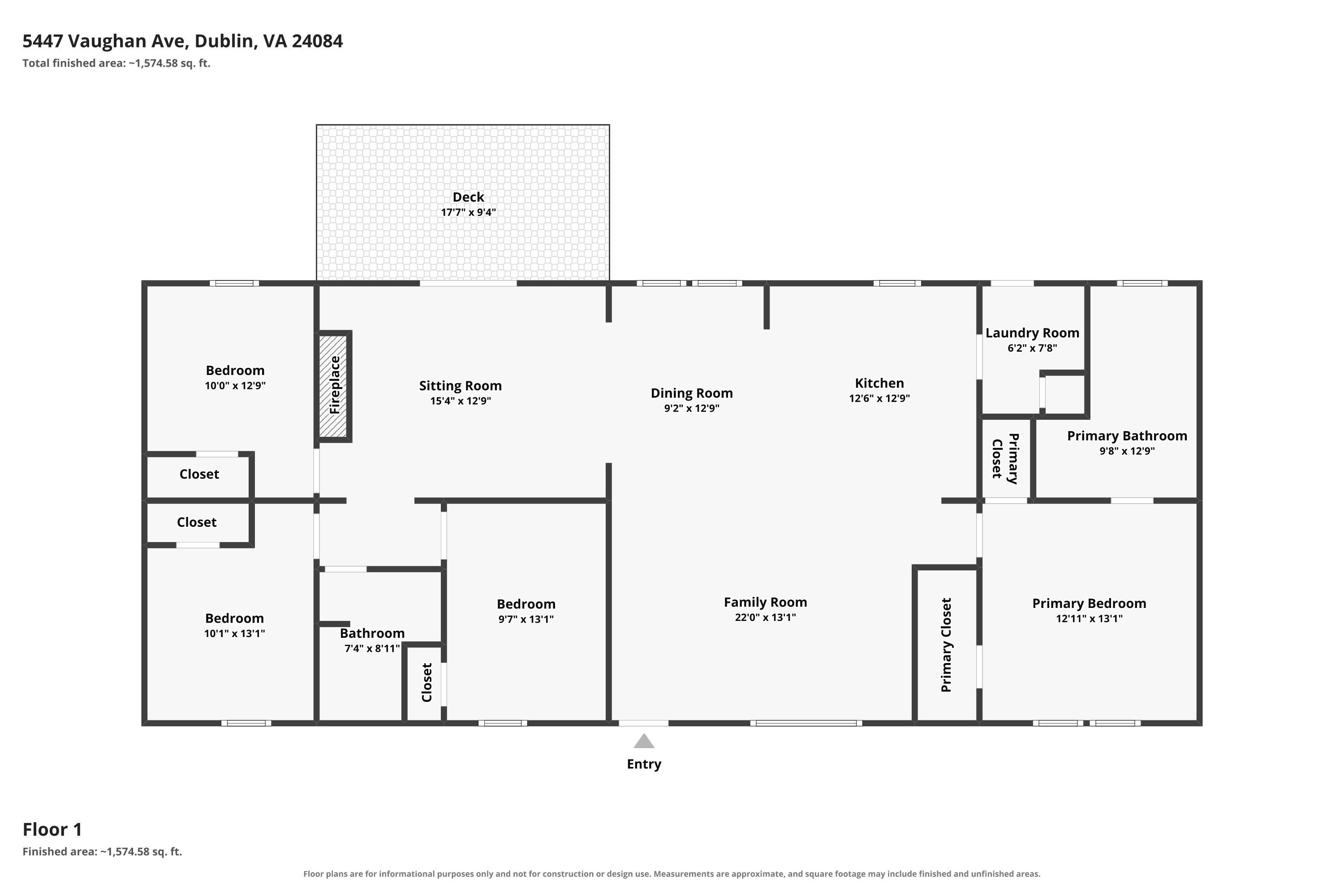 5447 Vaughan Avenue Dublin VA 24084