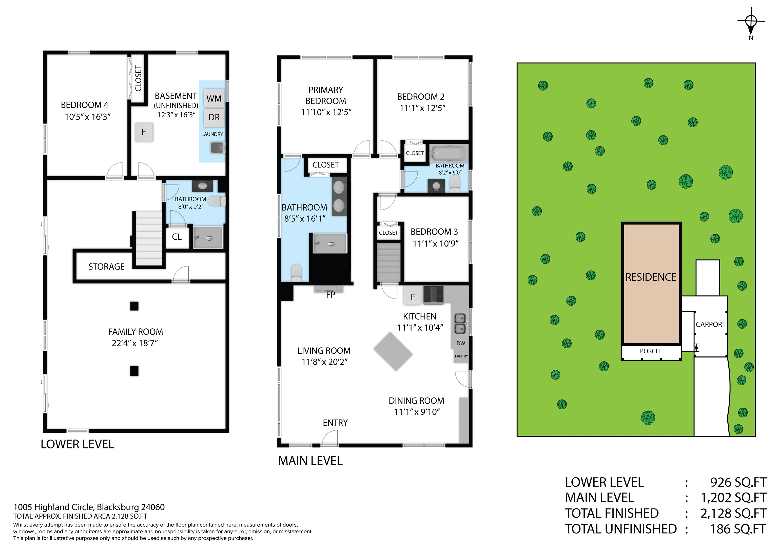 1005 Highland Circle Blacksburg VA 24060