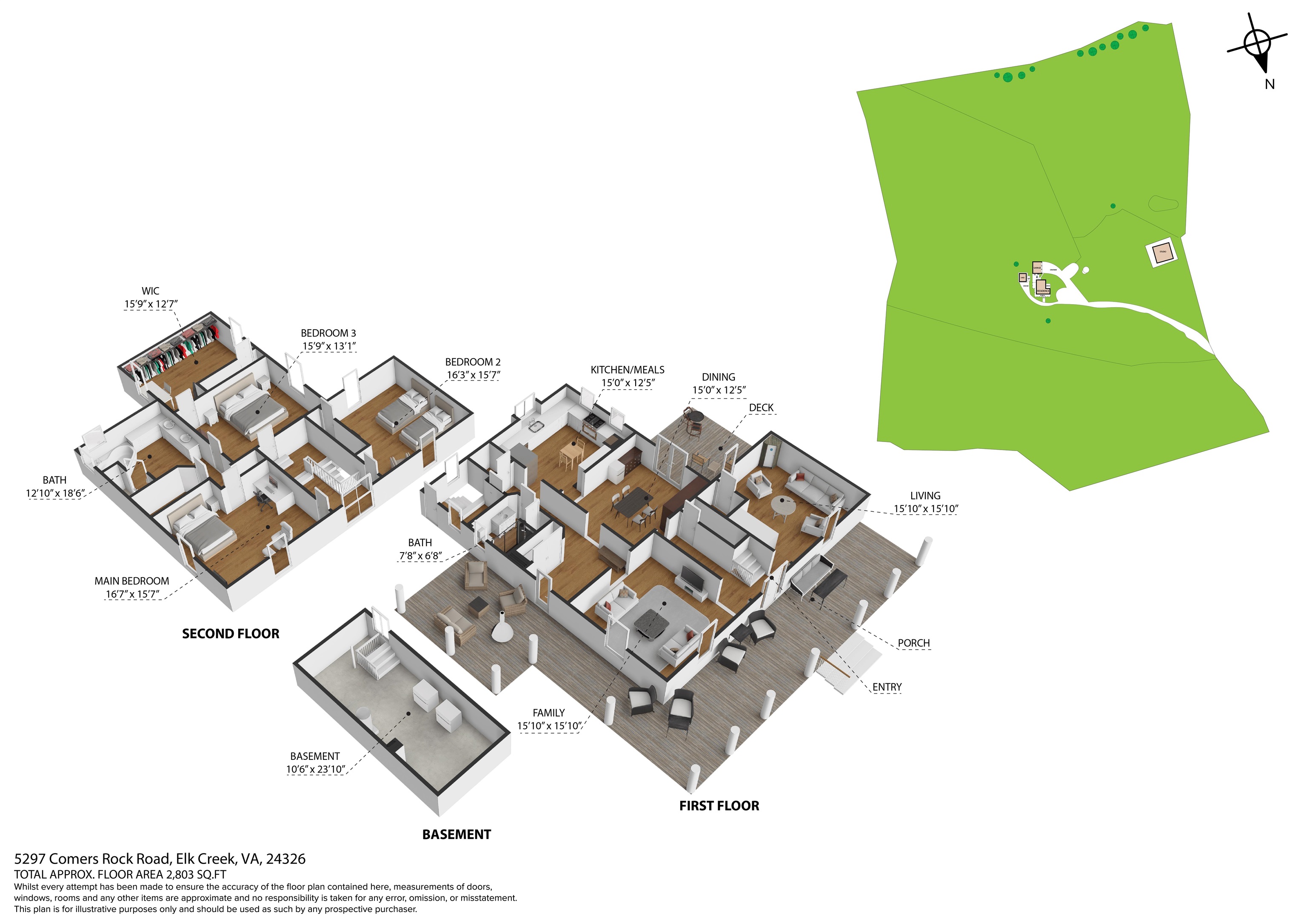 5297 Comers Rock Road Elk Creek VA 24326