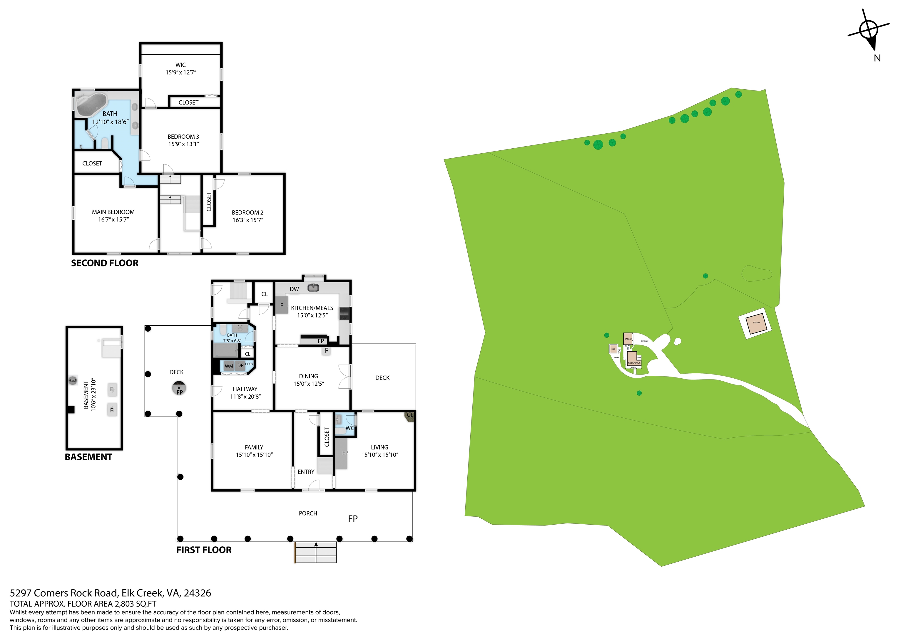 5297 Comers Rock Road Elk Creek VA 24326