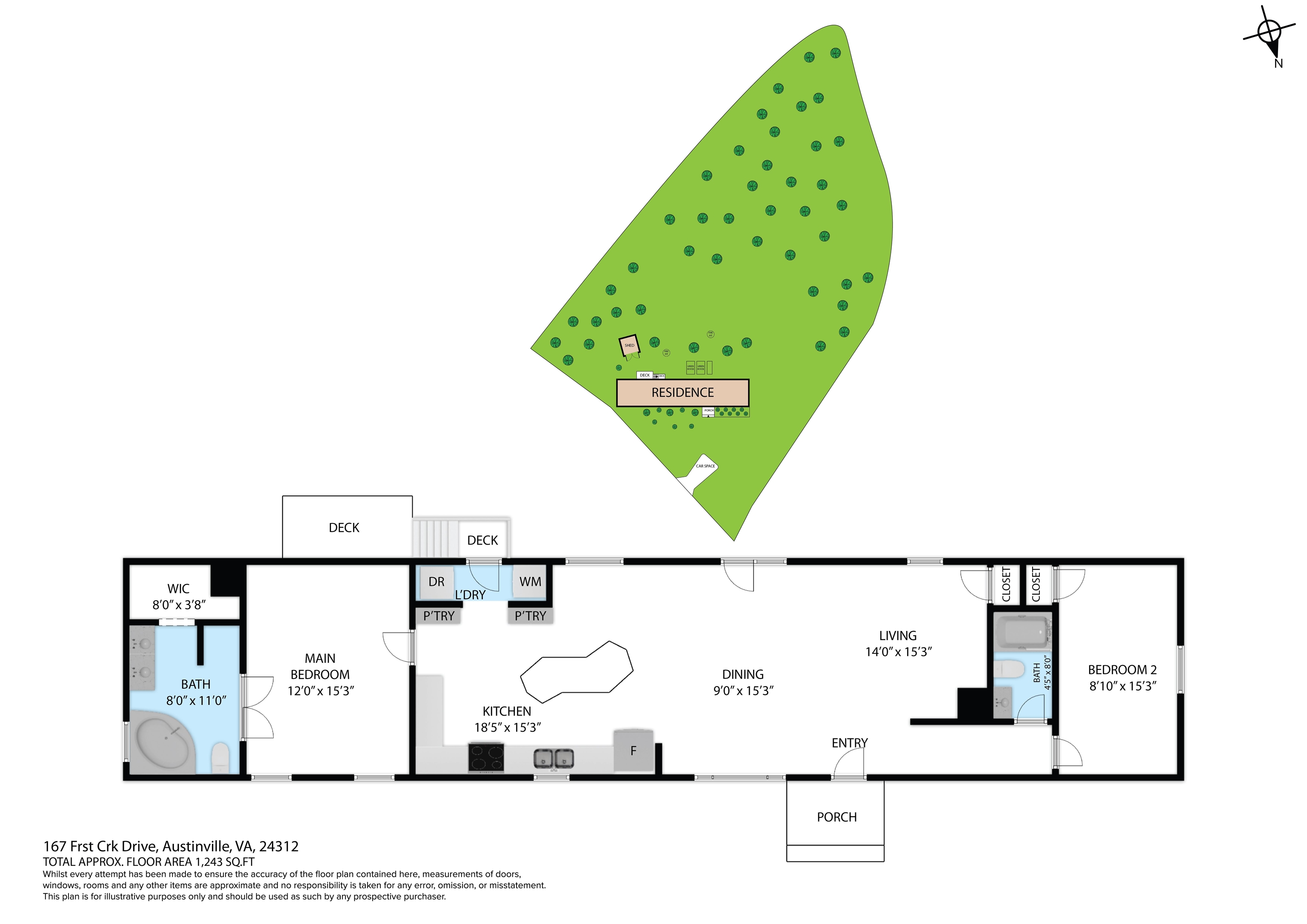 167 Forrest Creek Drive Austinville VA 24312