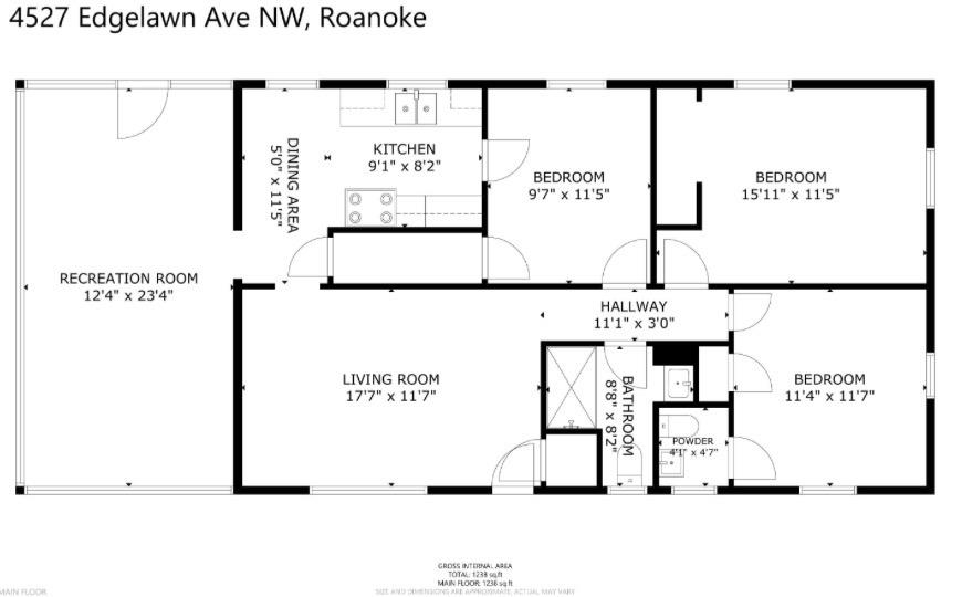 4527 Edgelawn Avenue NW Roanoke VA 24017