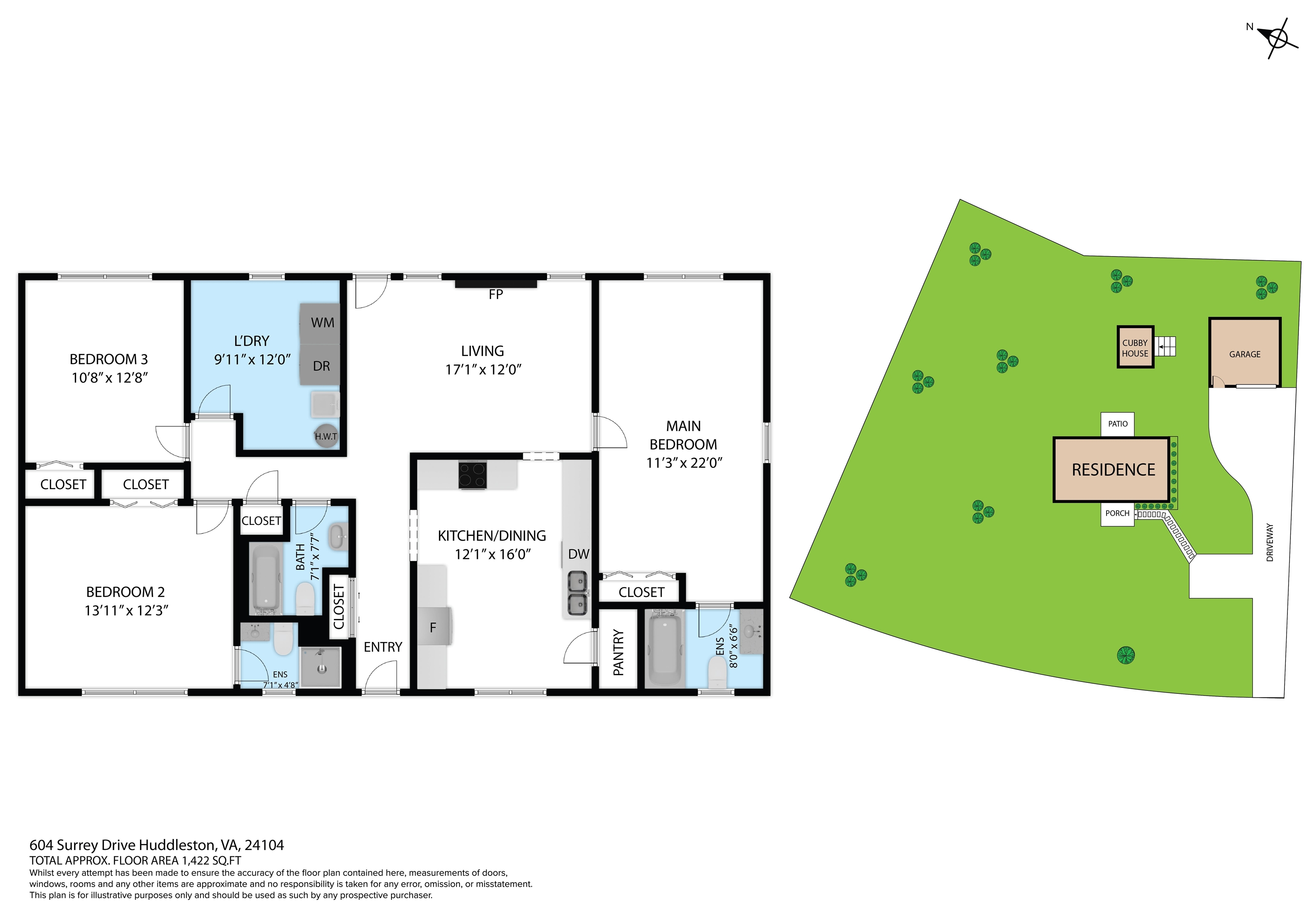 604 Surrey Drive Huddleston VA 24104