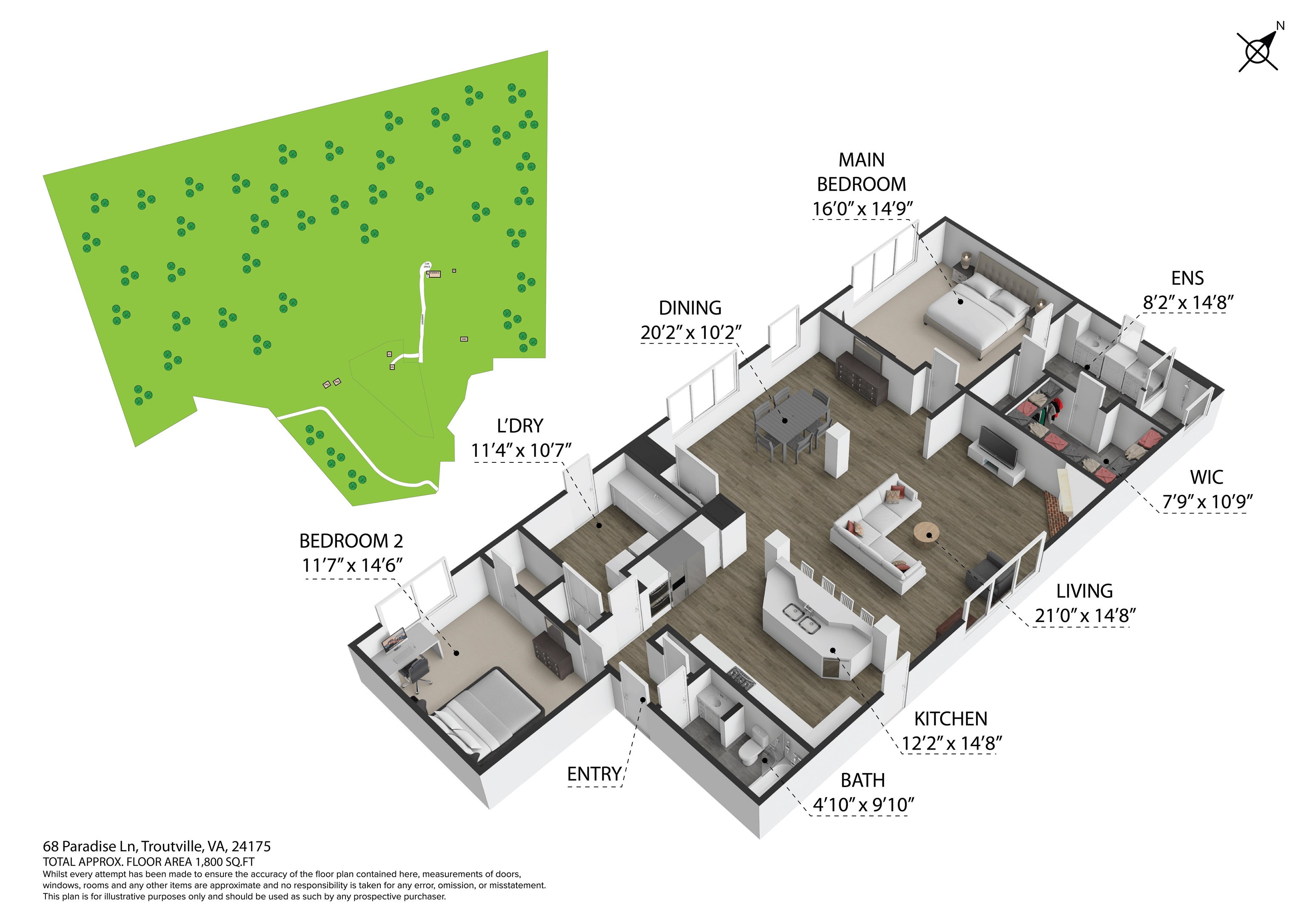 68 Paradise Lane Troutville VA 24175
