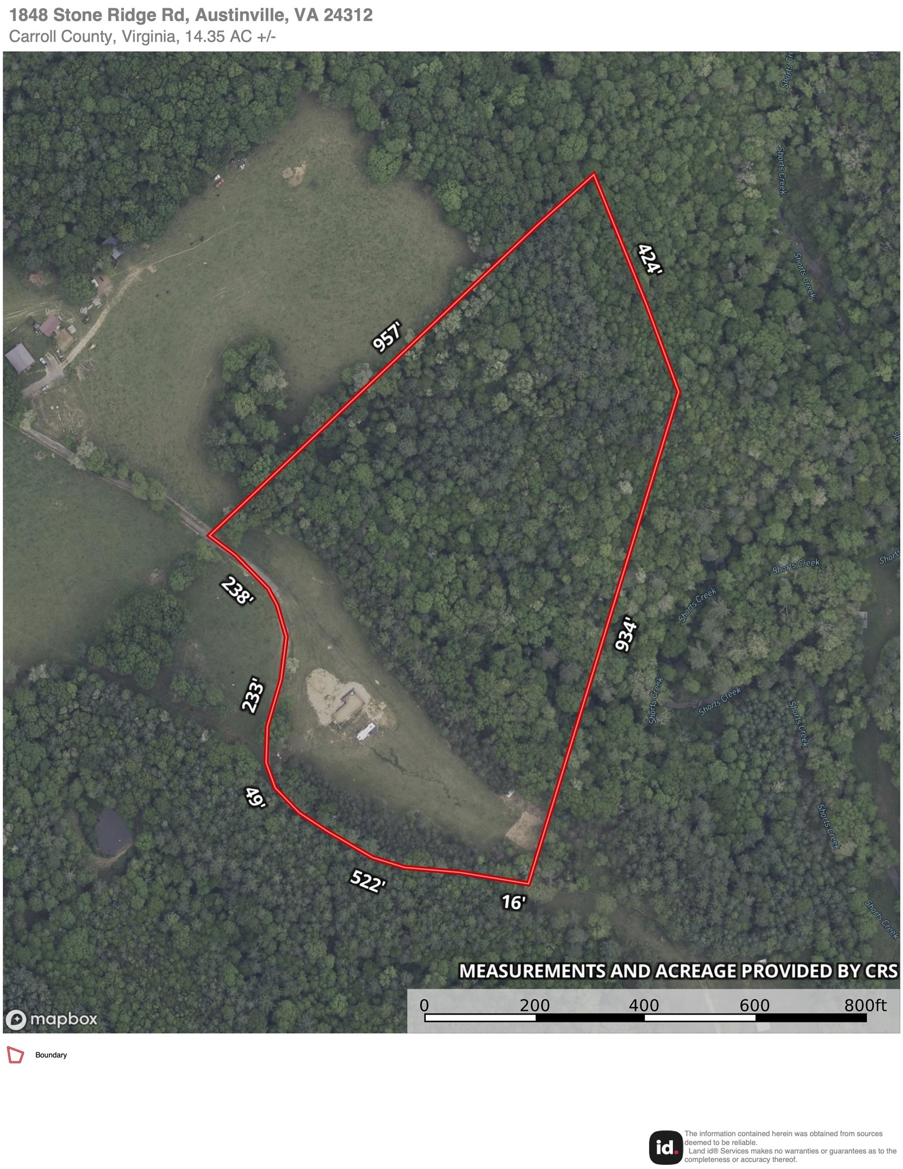 1848 Stone Ridge Road Austinville VA 24312