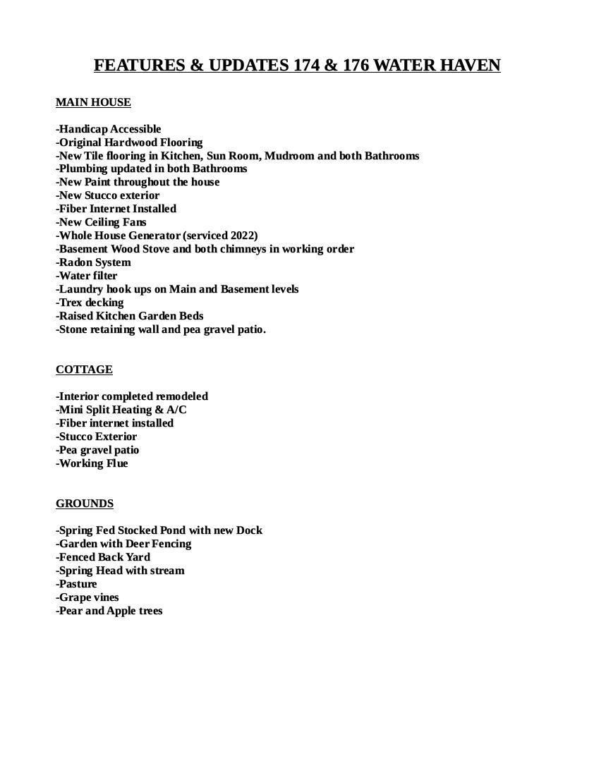 174 Water Haven Lane SE Floyd VA 24091