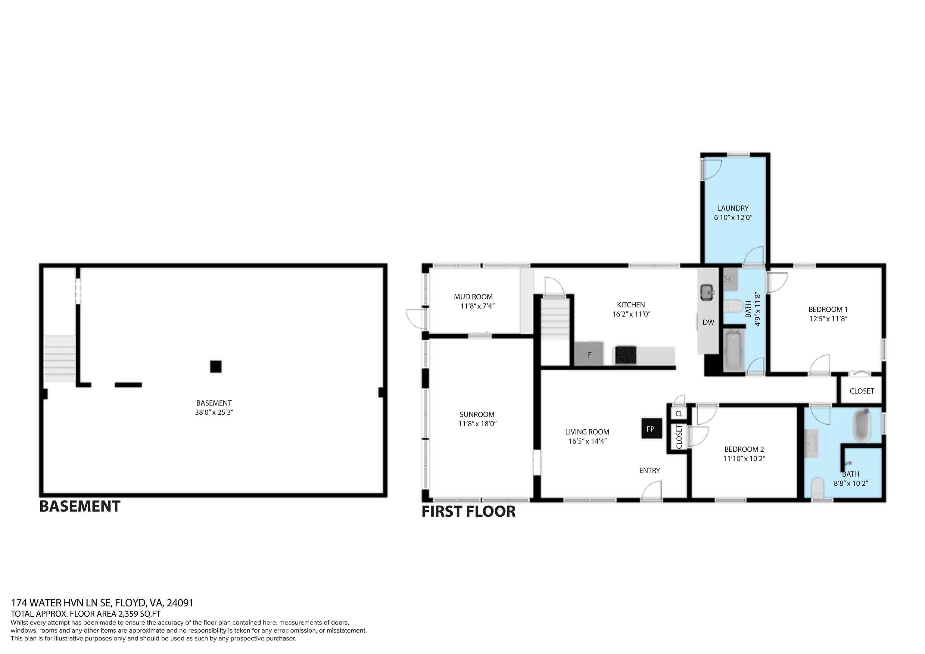 174 Water Haven Lane SE Floyd VA 24091