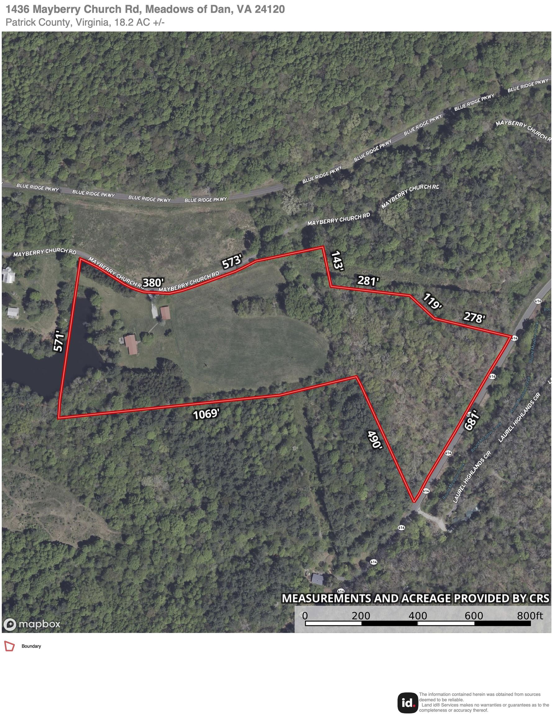 1436 Mayberry Church Road Meadows Of Dan VA 24120