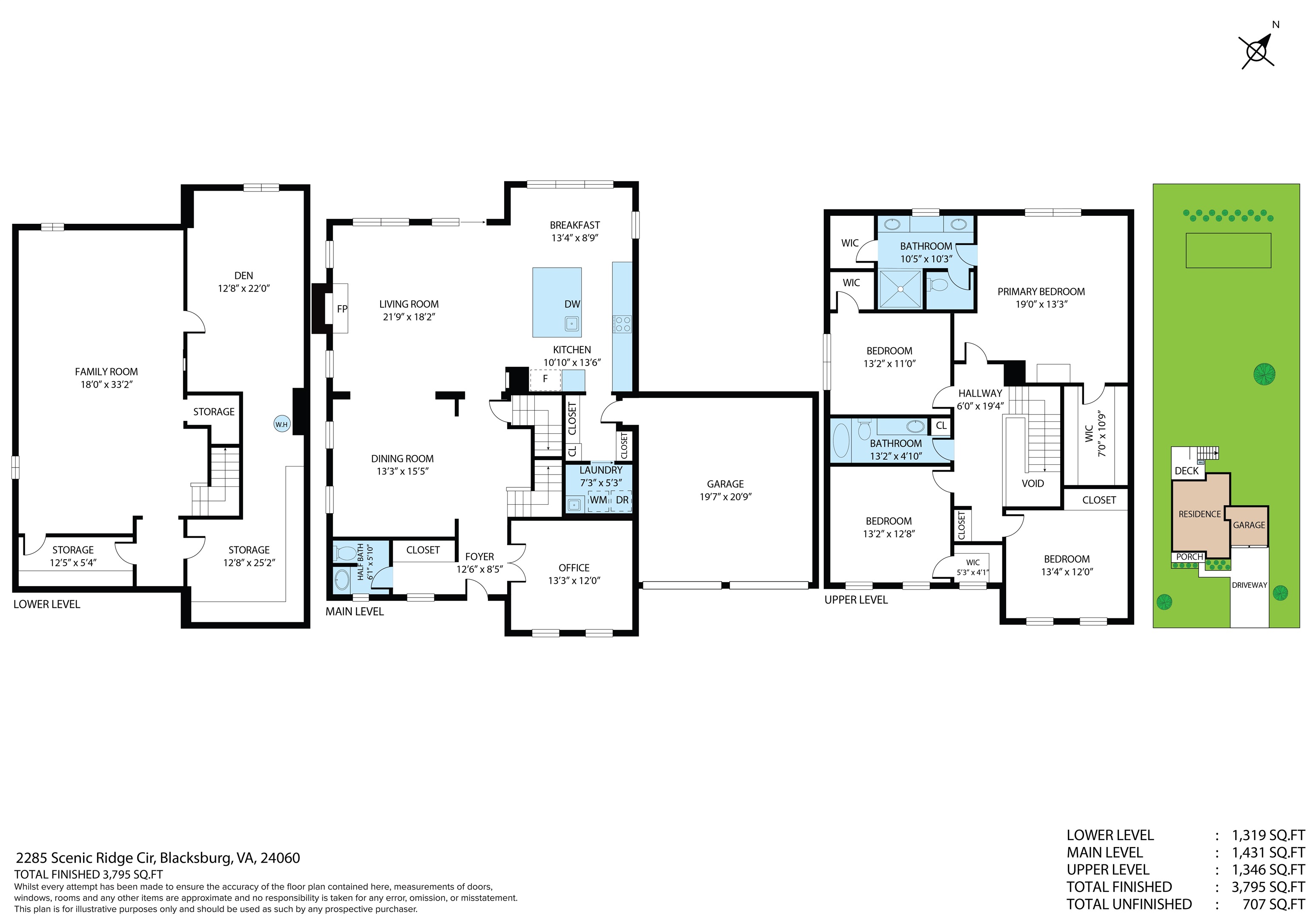 2285 Scenic Ridge Circle Blacksburg VA 24060