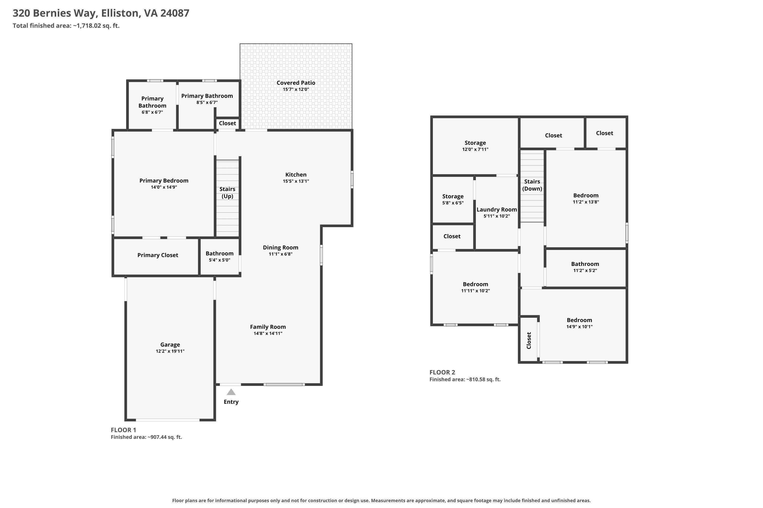 320 Bernies Way Elliston VA 24087