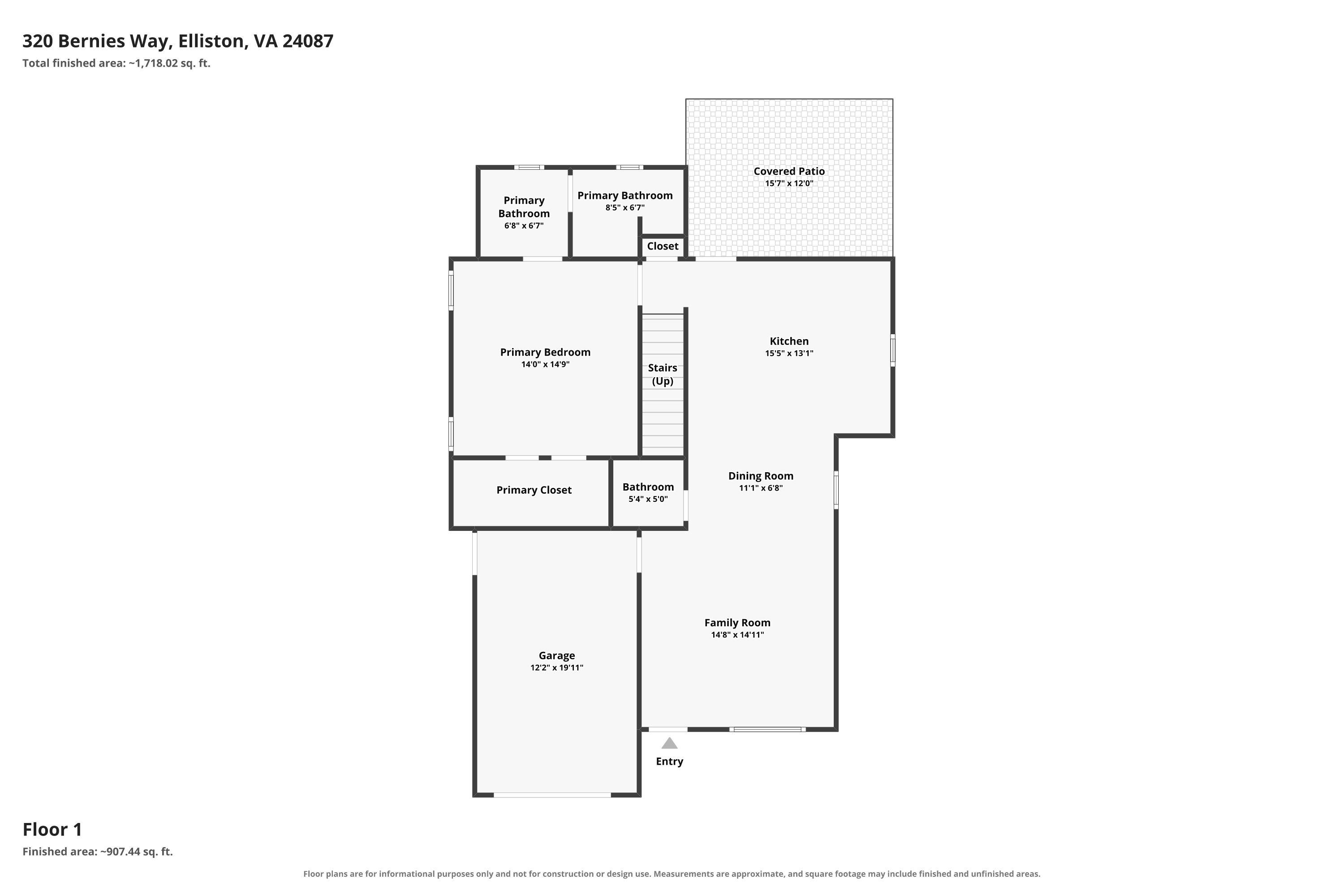 320 Bernies Way Elliston VA 24087