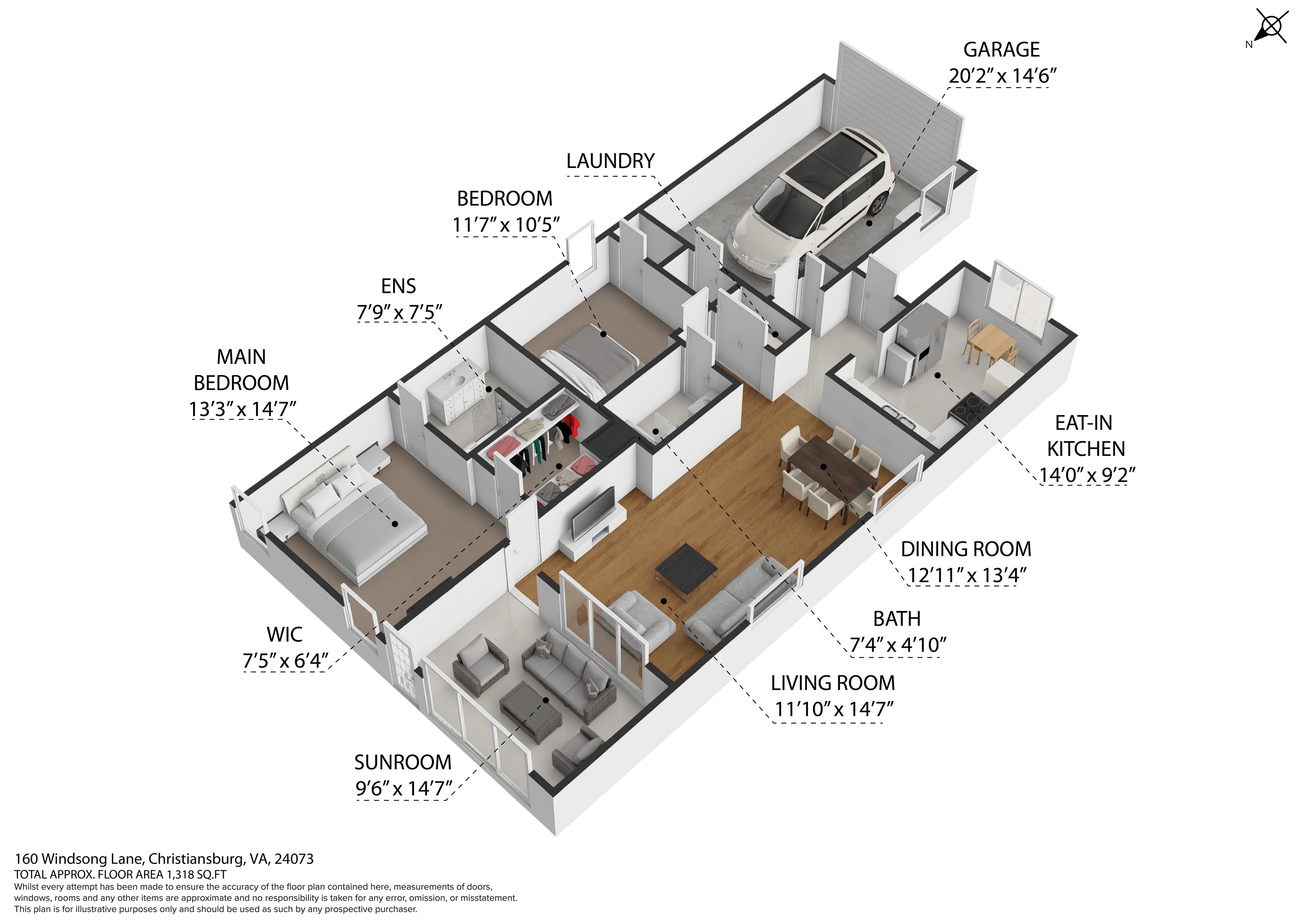 160 Windsong Lane Christiansburg VA 24073