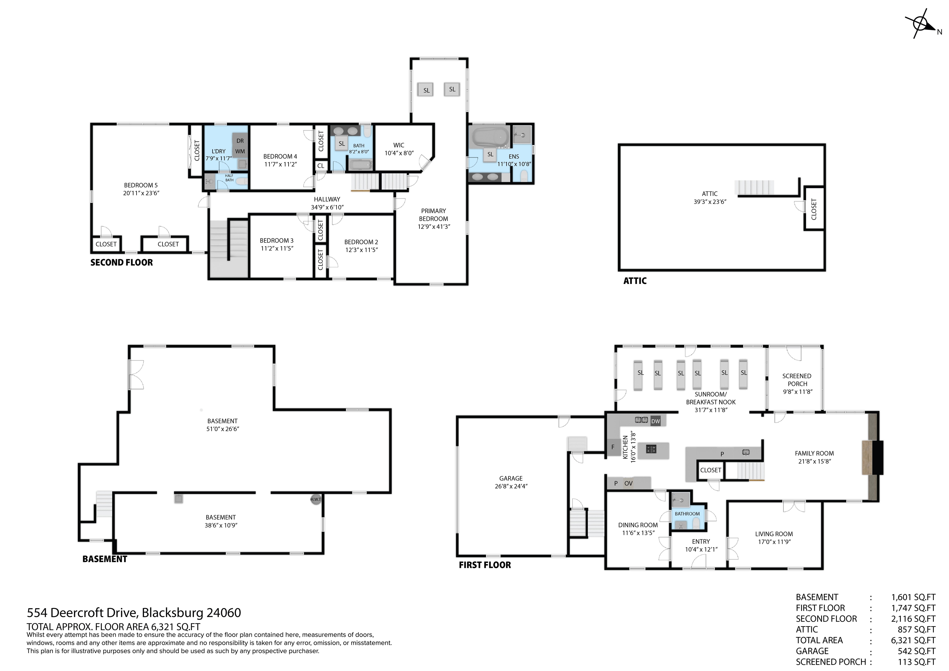554 Deercroft Drive Blacksburg VA 24060