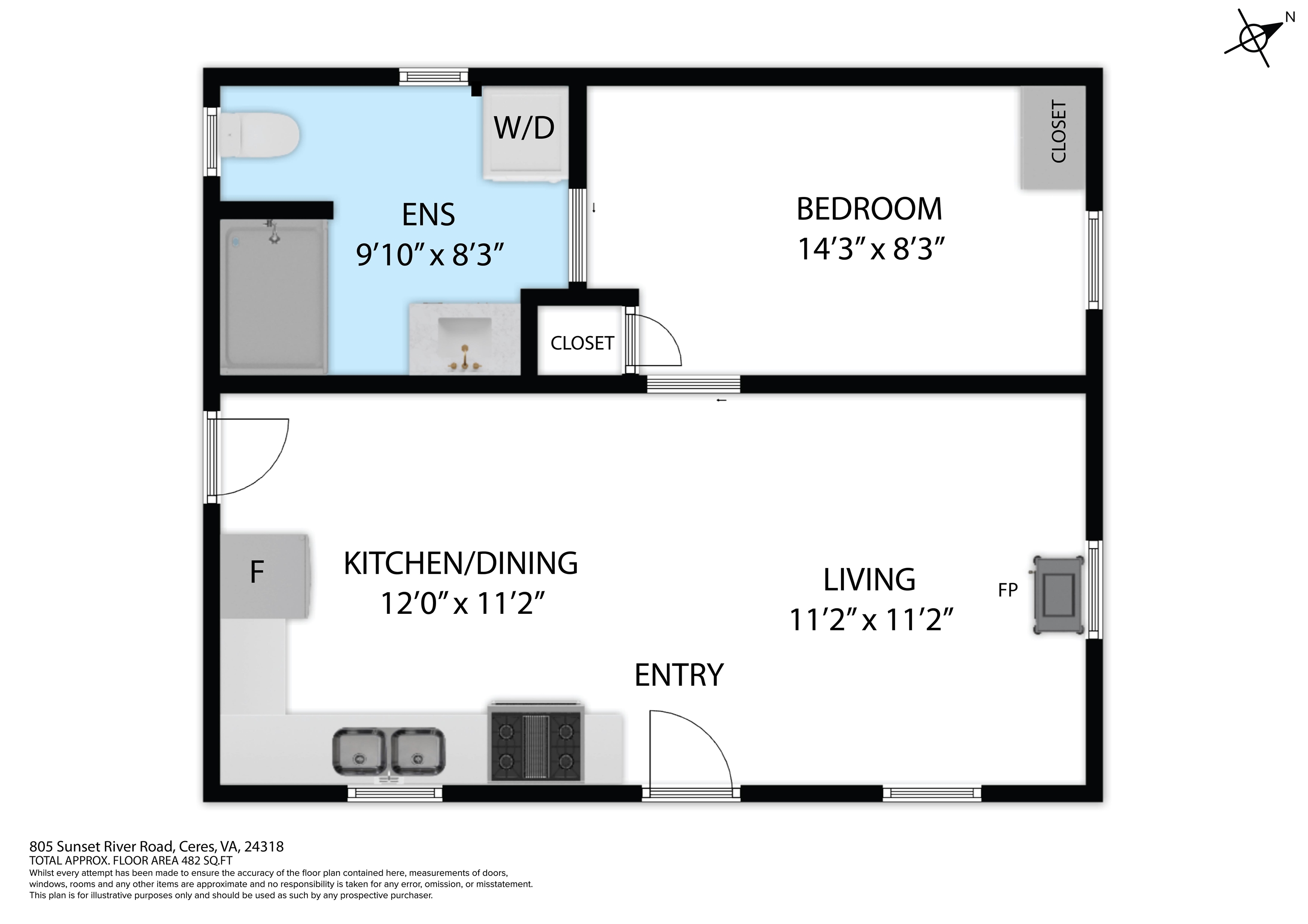 805 Sunset River Road Ceres VA 24318