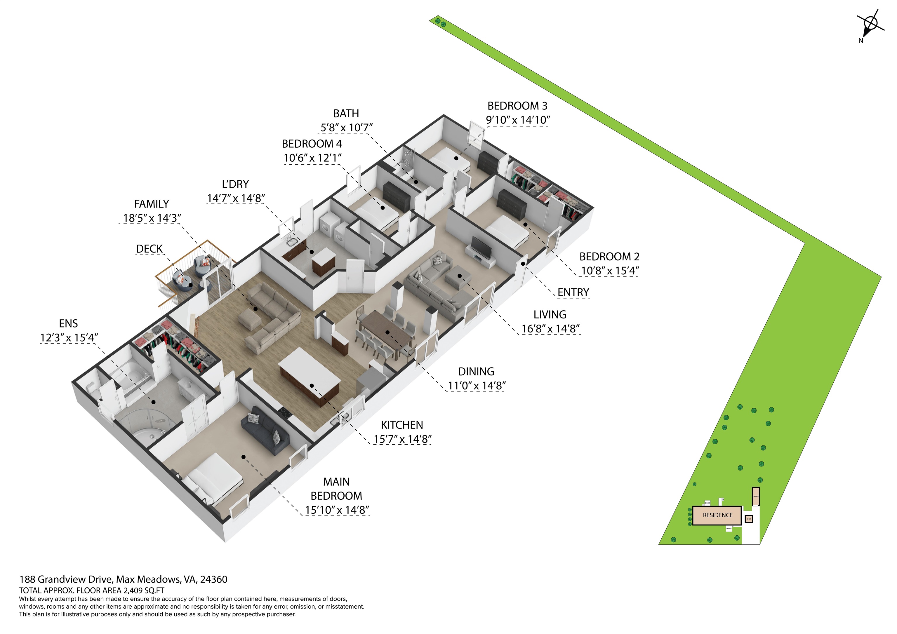 188 Grandview Drive Max Meadows VA 24360