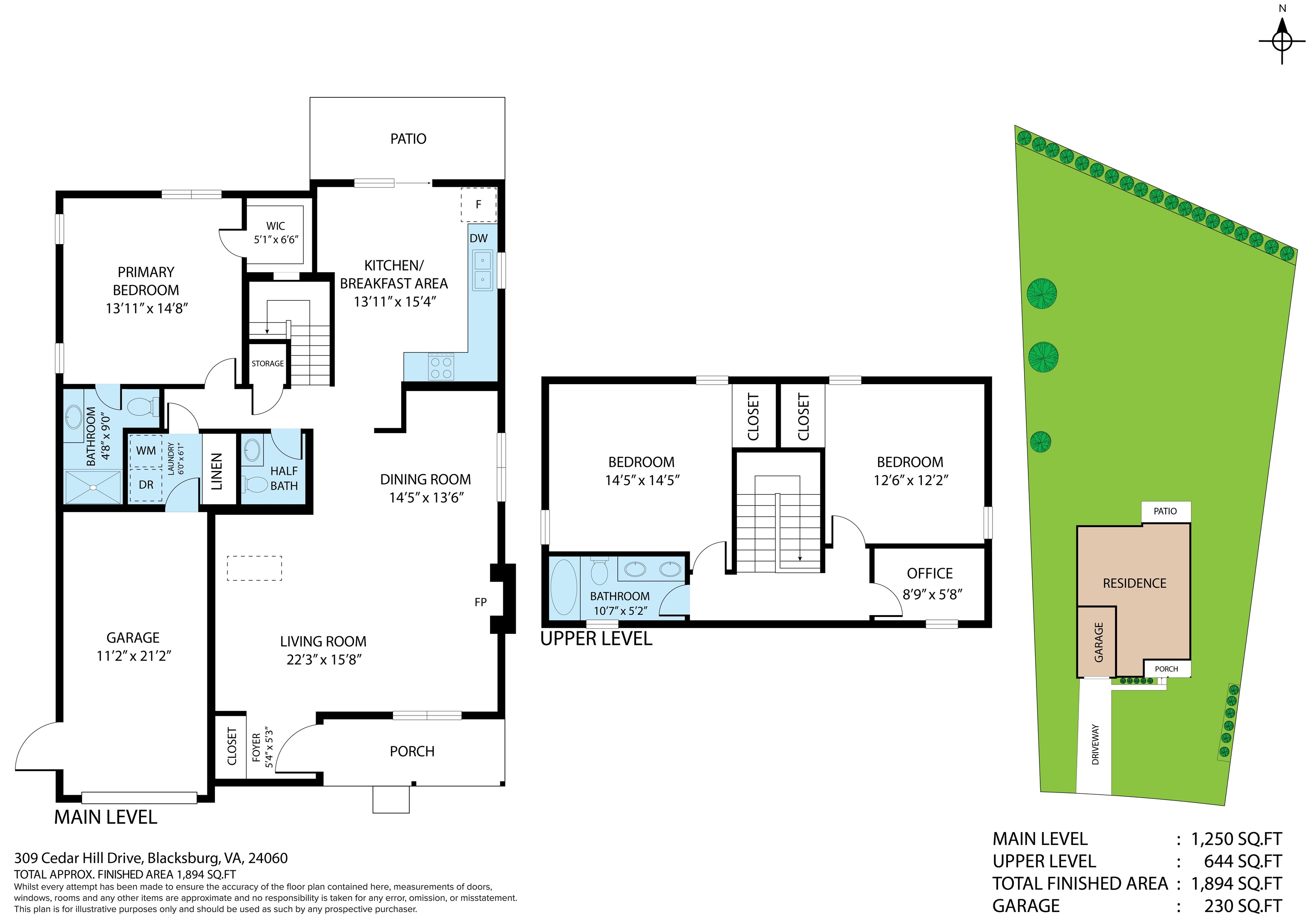 309 Cedar Hill Drive Blacksburg VA 24060