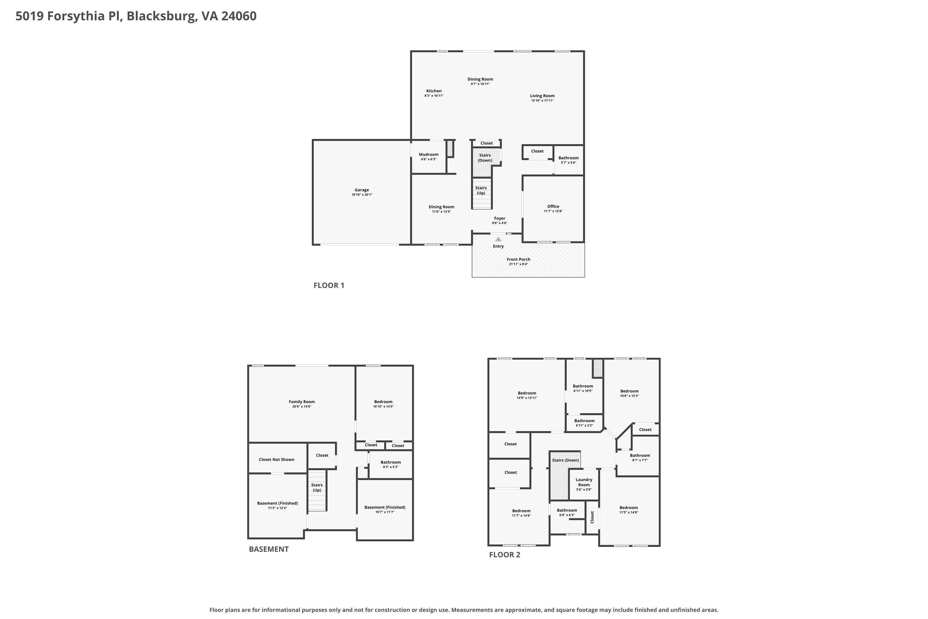 5019 Forsythia Place Blacksburg VA 24060