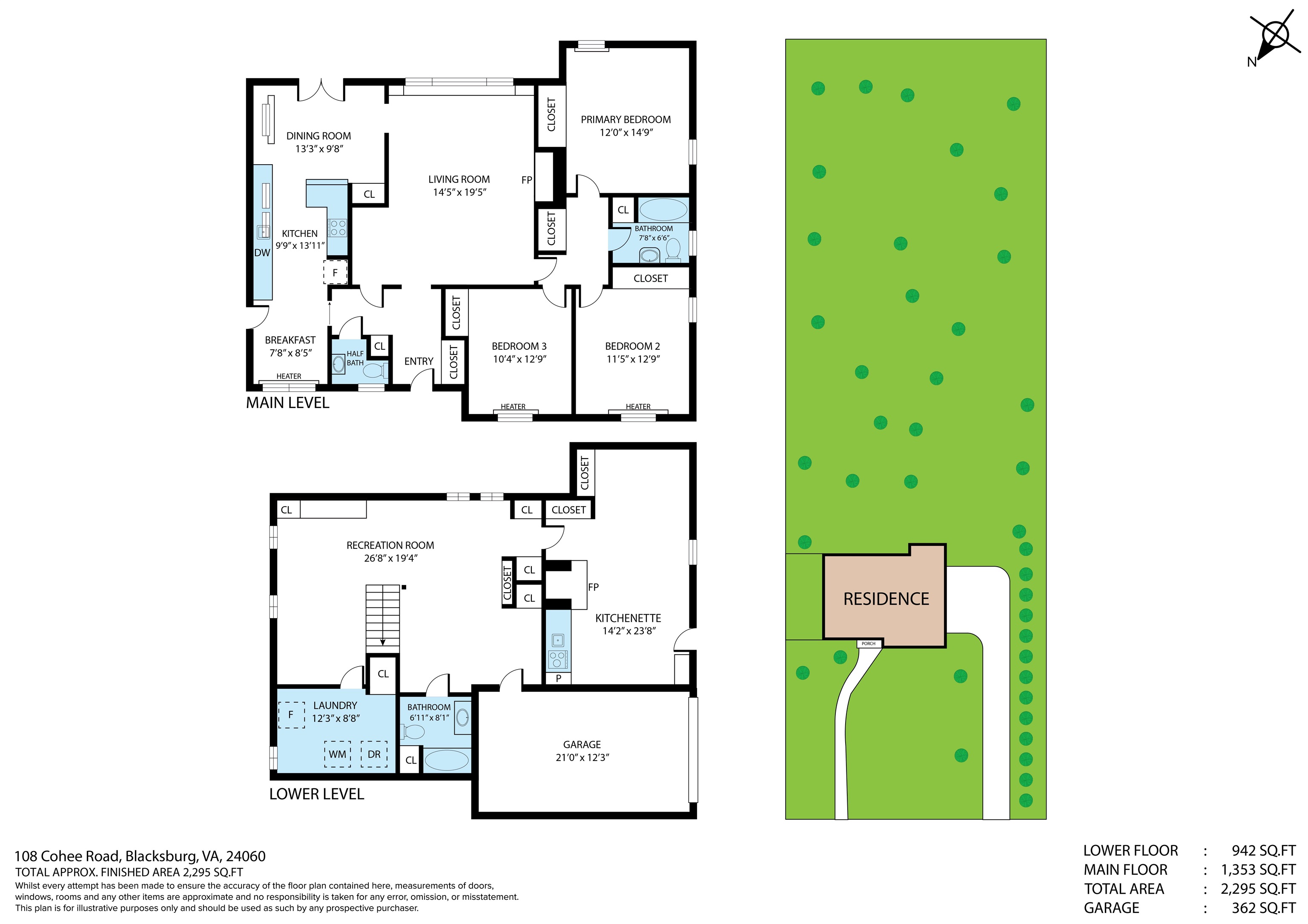 108 Cohee Road SE Blacksburg VA 24060