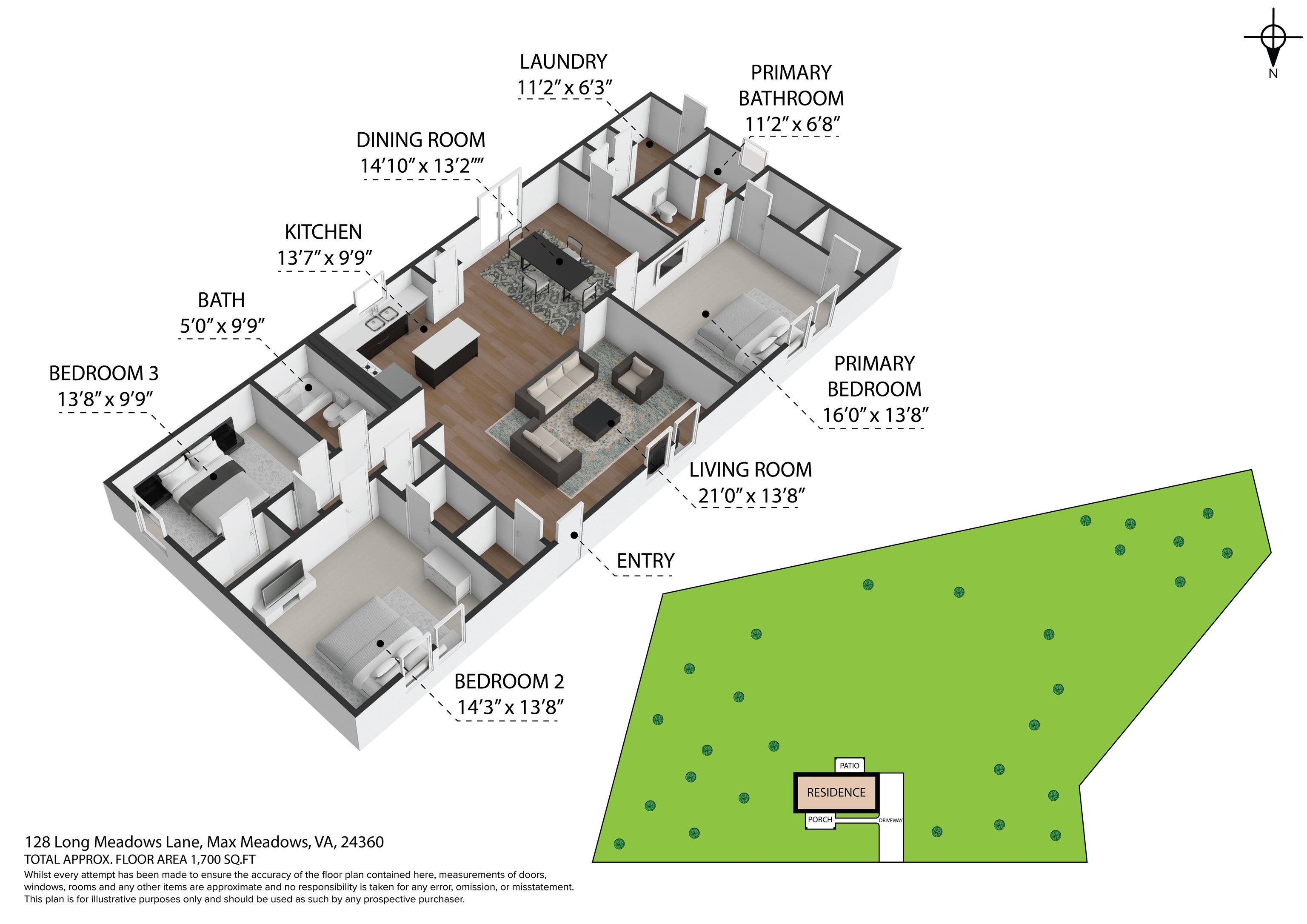 128 Long Meadows Lane Max Meadows VA 24360