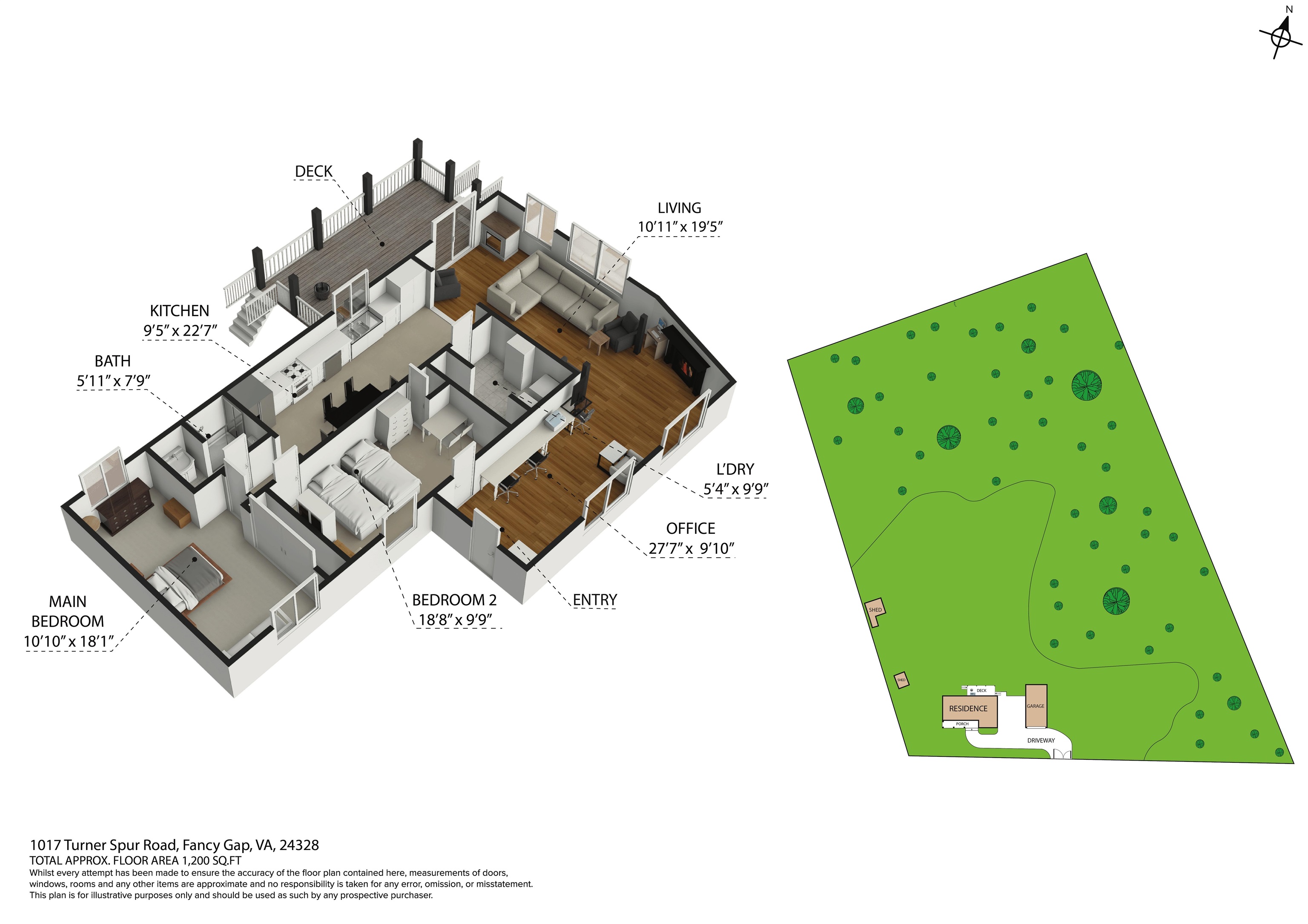 1017 Turner Spur Road Fancy Gap VA 24328