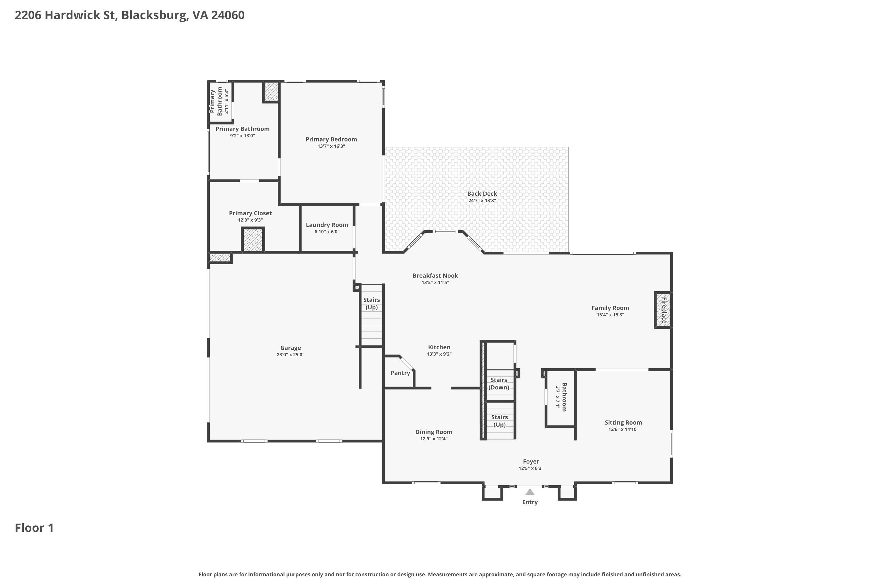 2206 Hardwick Street Blacksburg VA 24060