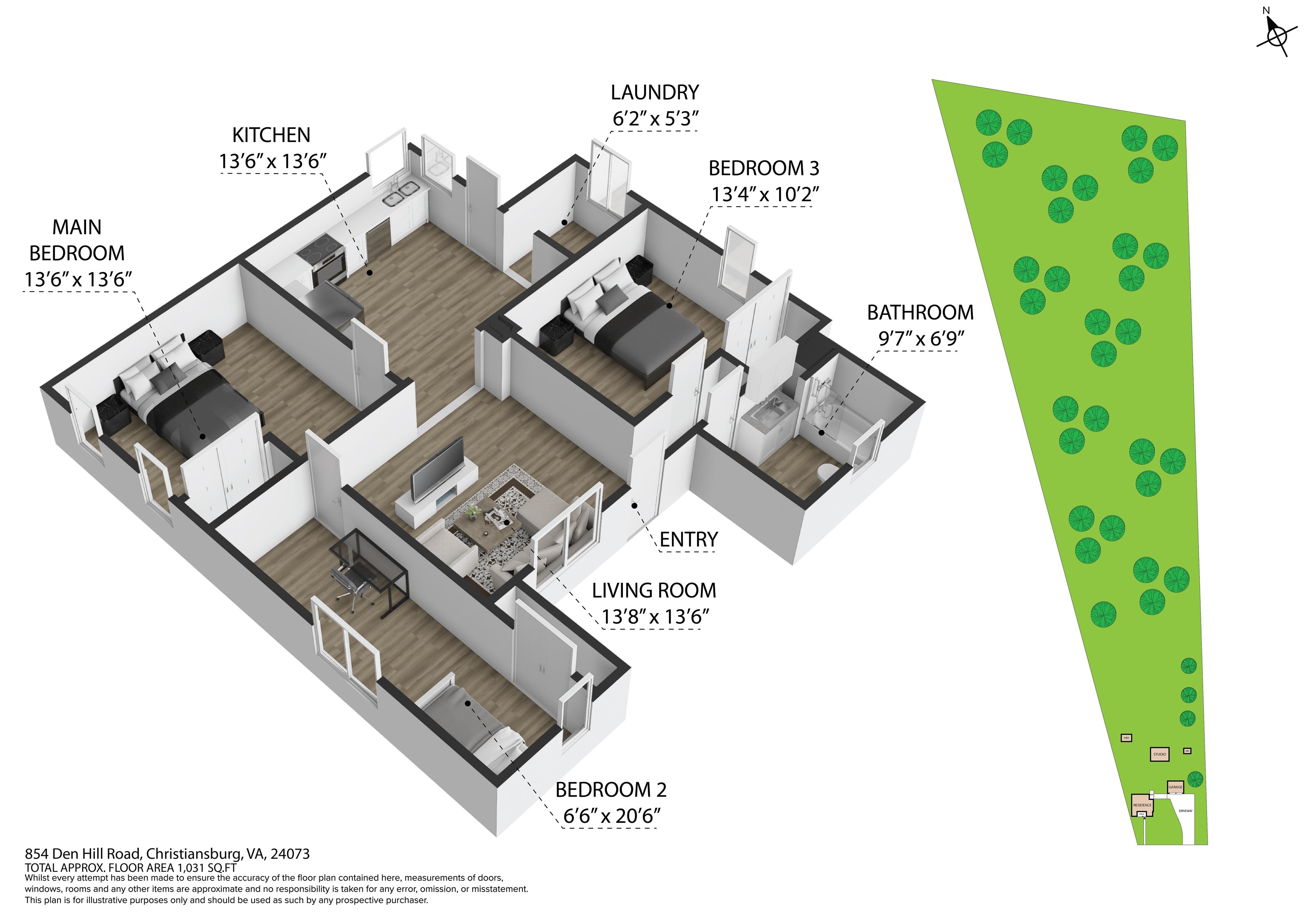 854 Den Hill Road Christiansburg VA 24073