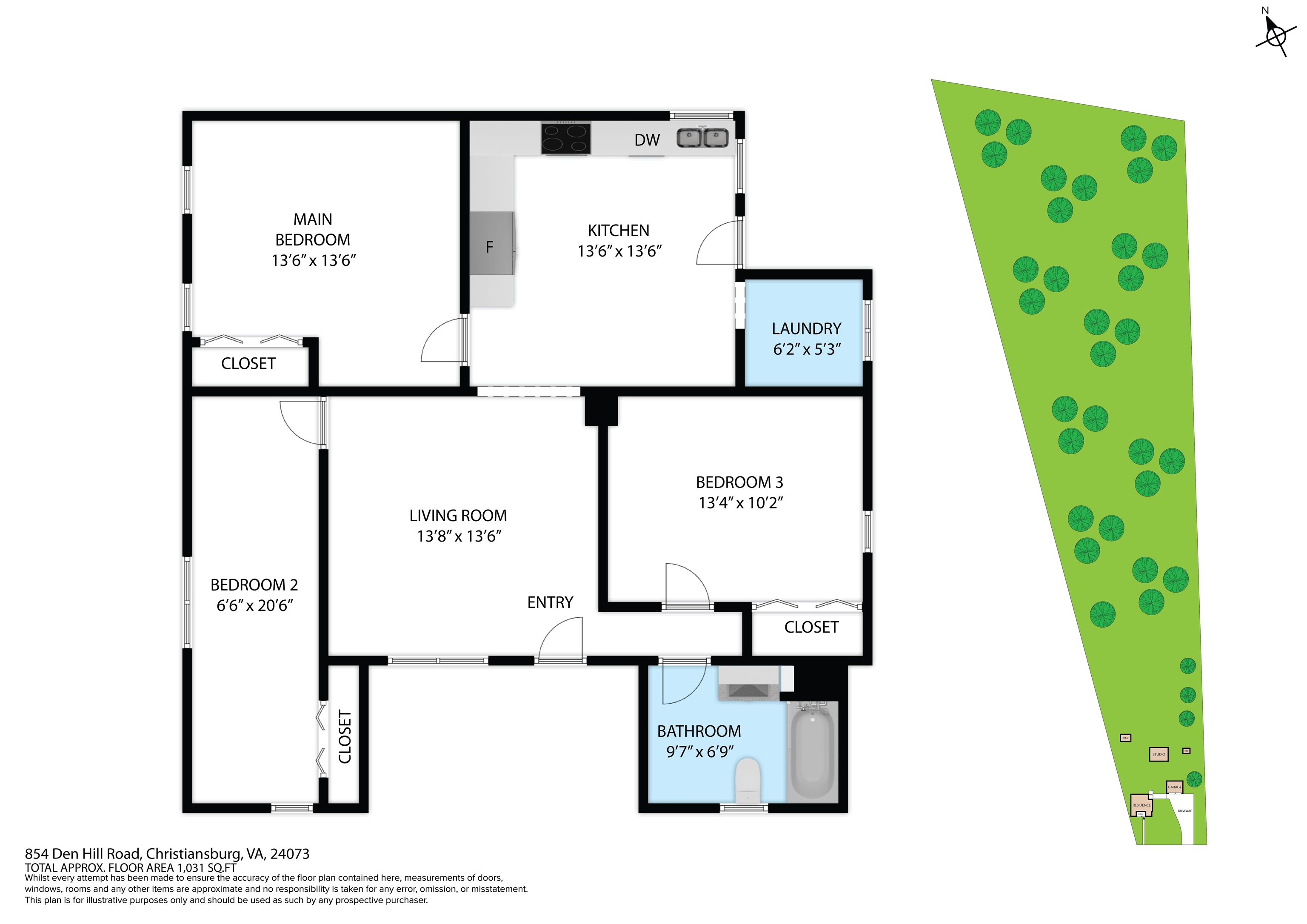 854 Den Hill Road Christiansburg VA 24073