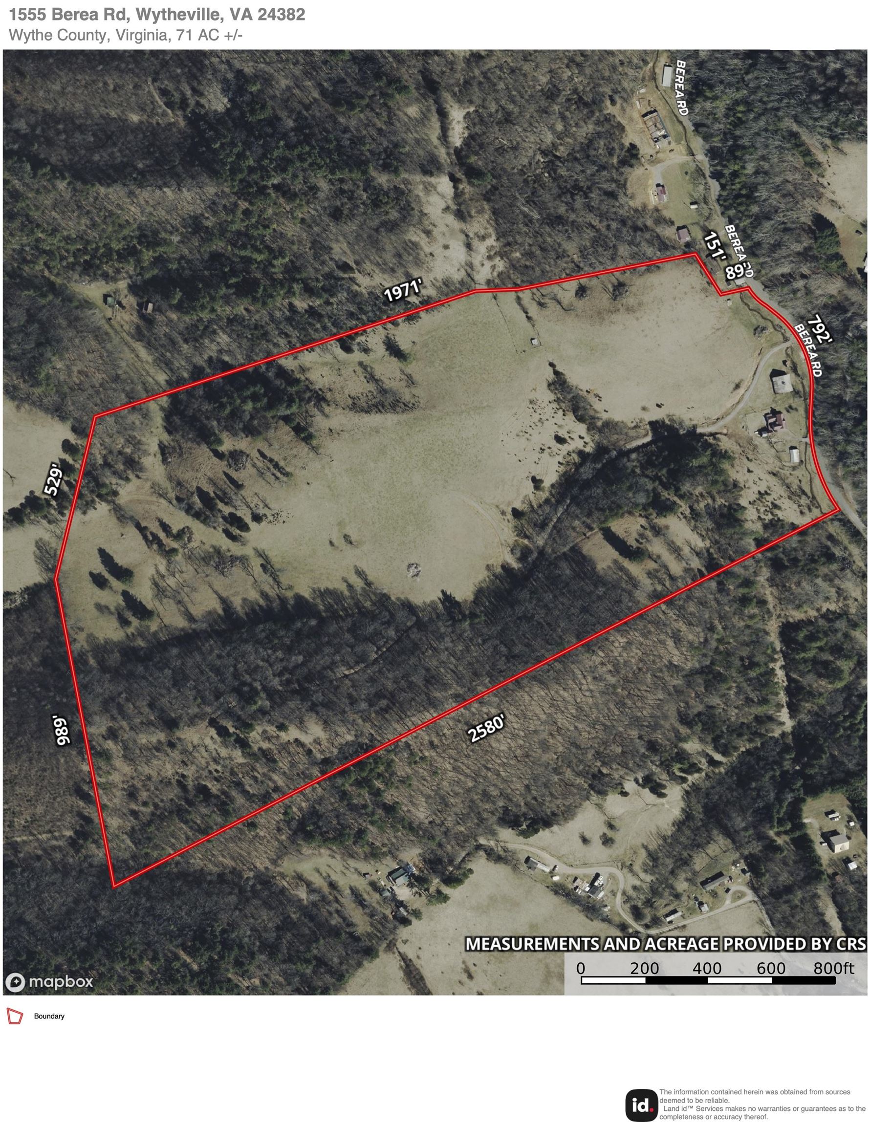 1555 Berea Road Wytheville VA 24382