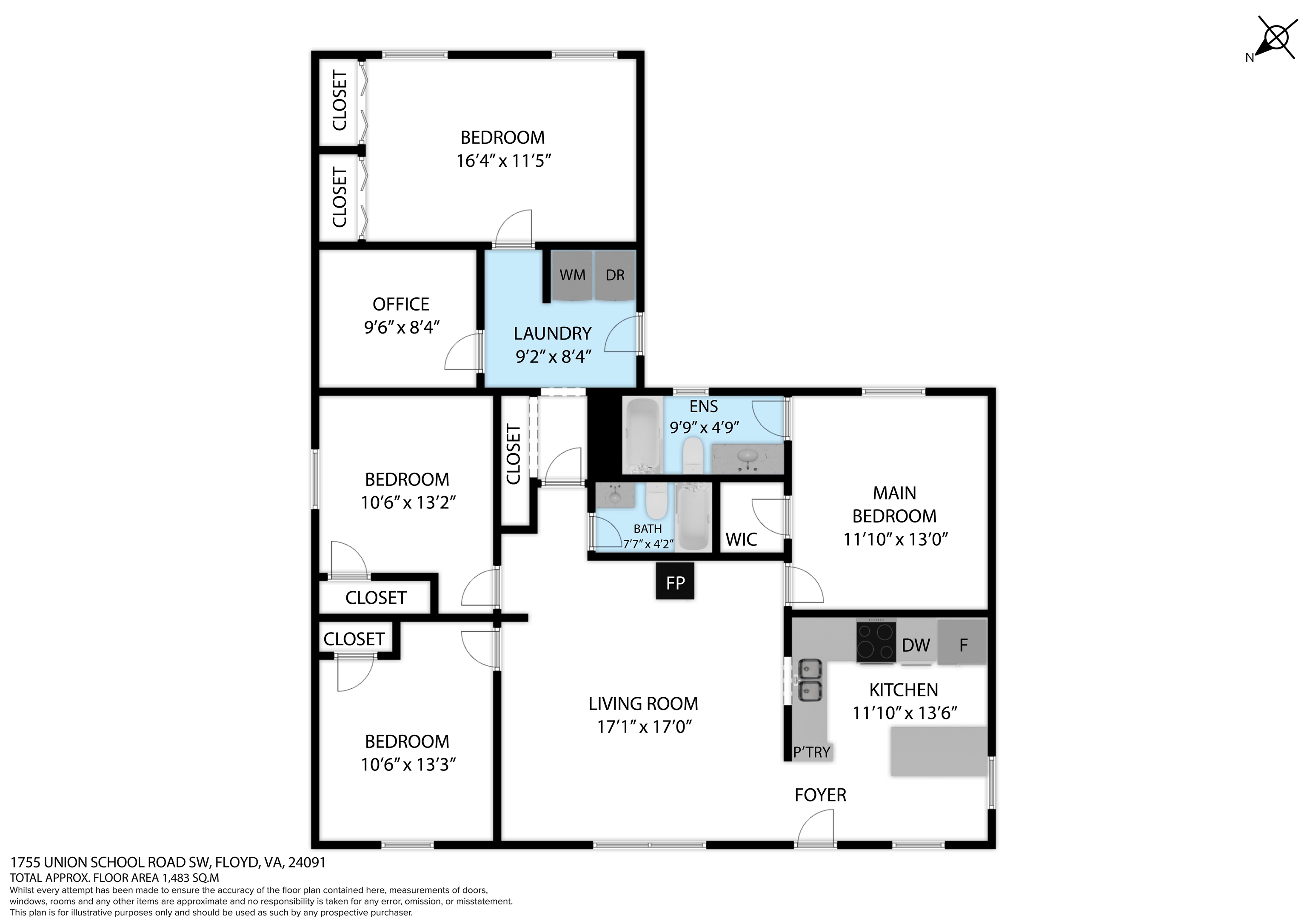 1755 Union School Road SW Floyd VA 24091