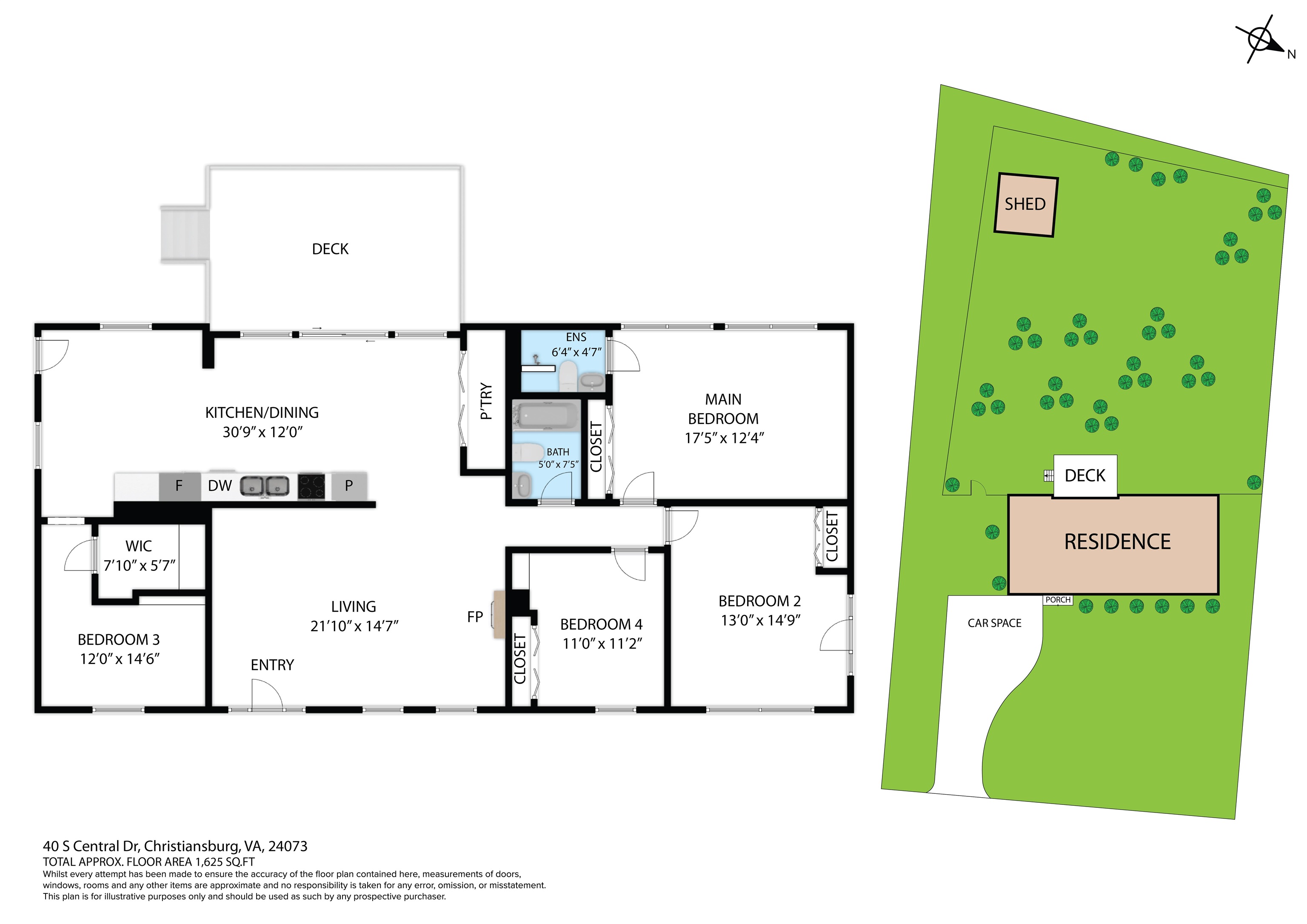 40 S Central Drive Christiansburg VA 24073