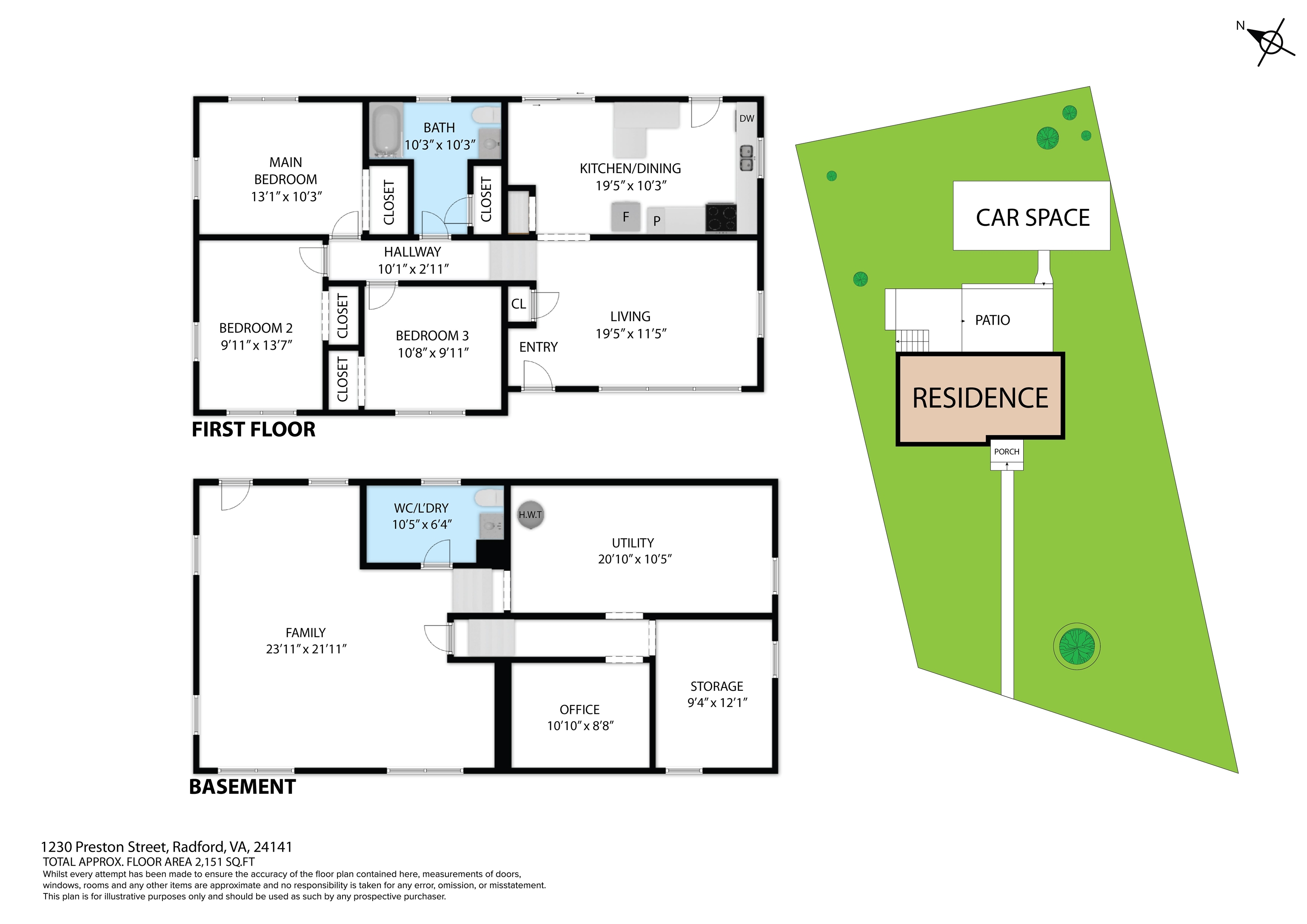 1230 Preston Street Radford VA 24141