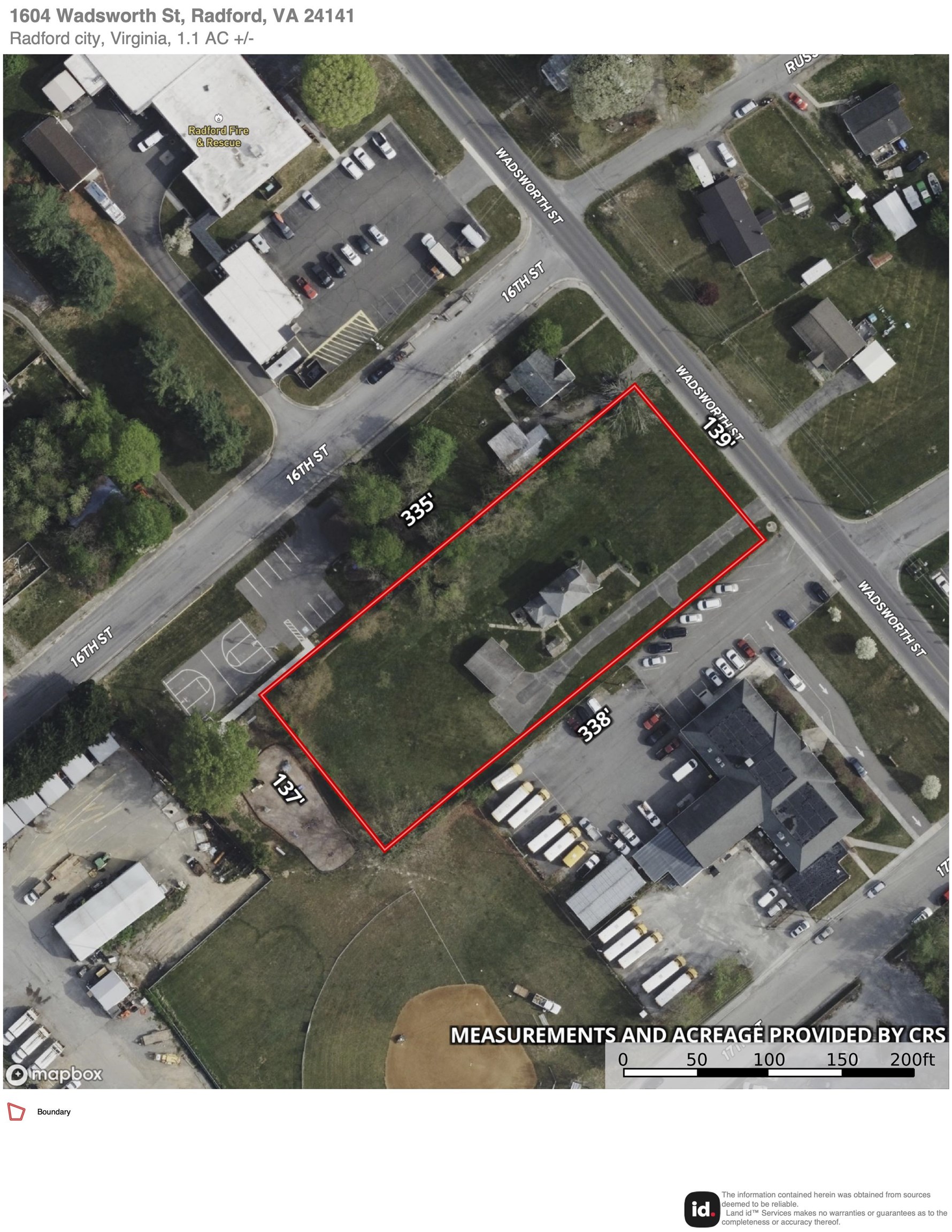 1604 Wadsworth Street Radford VA 24141