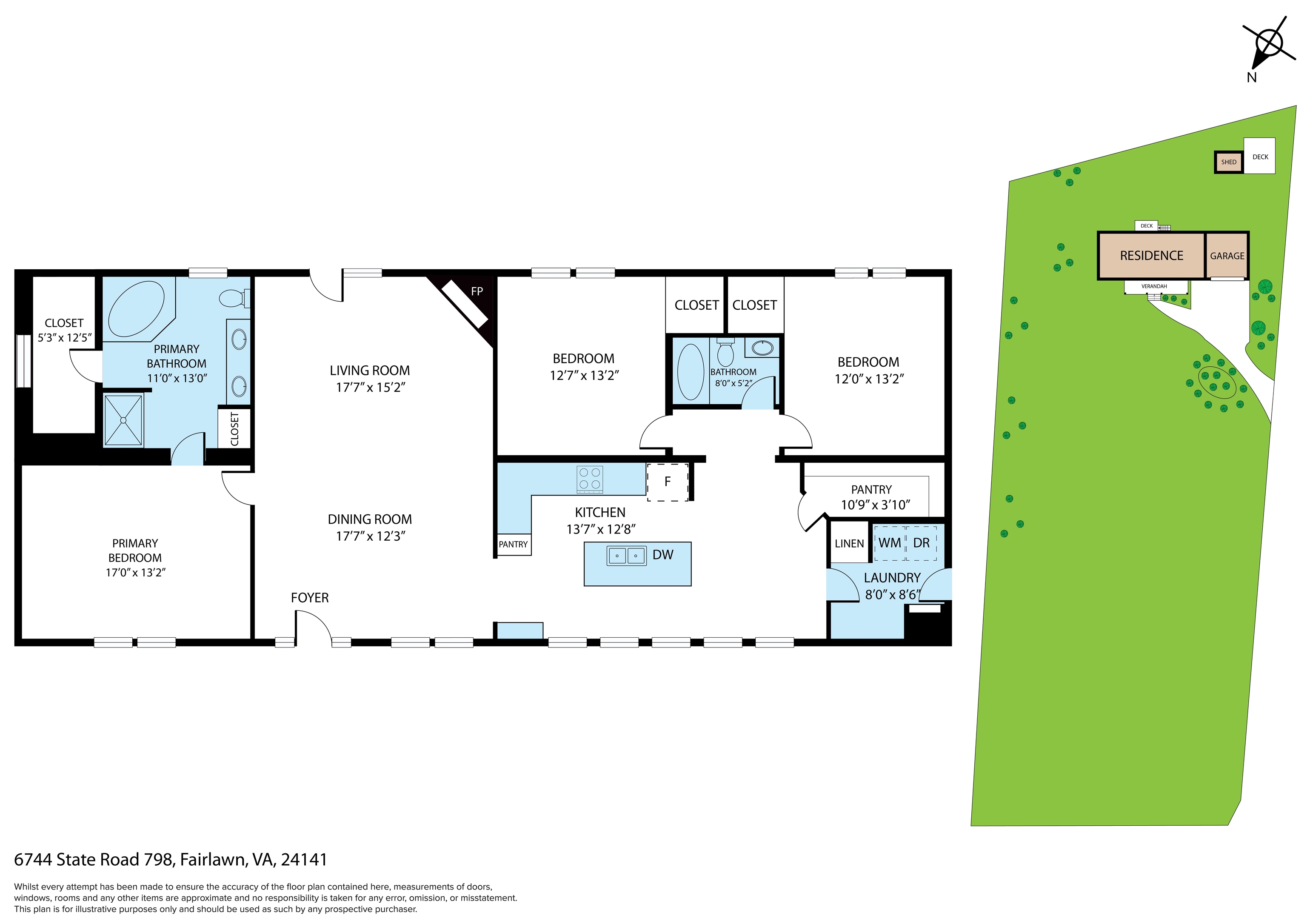 6744 Falling Branch Road Fairlawn VA 24141