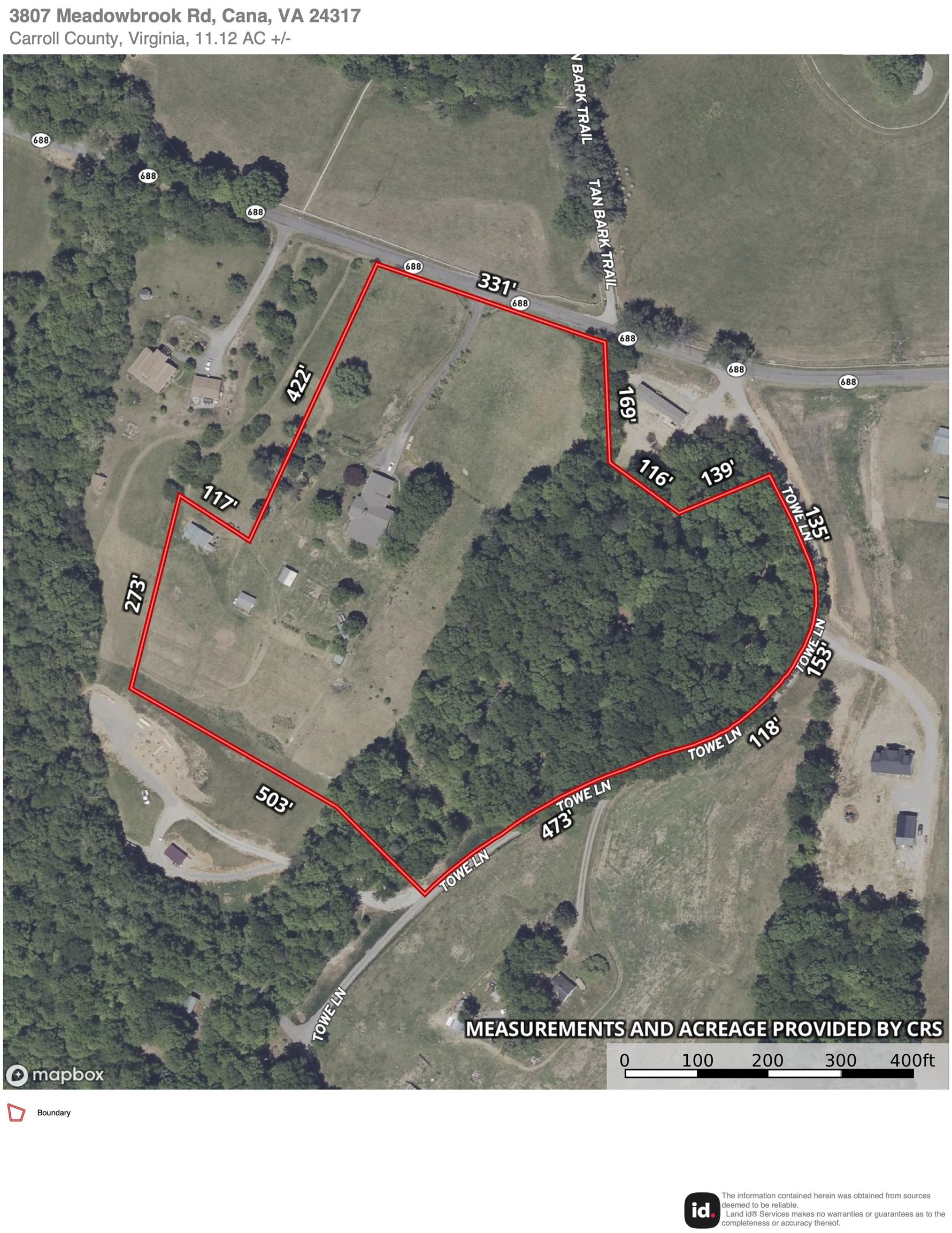 3807 Meadowbrook Road Cana VA 24317