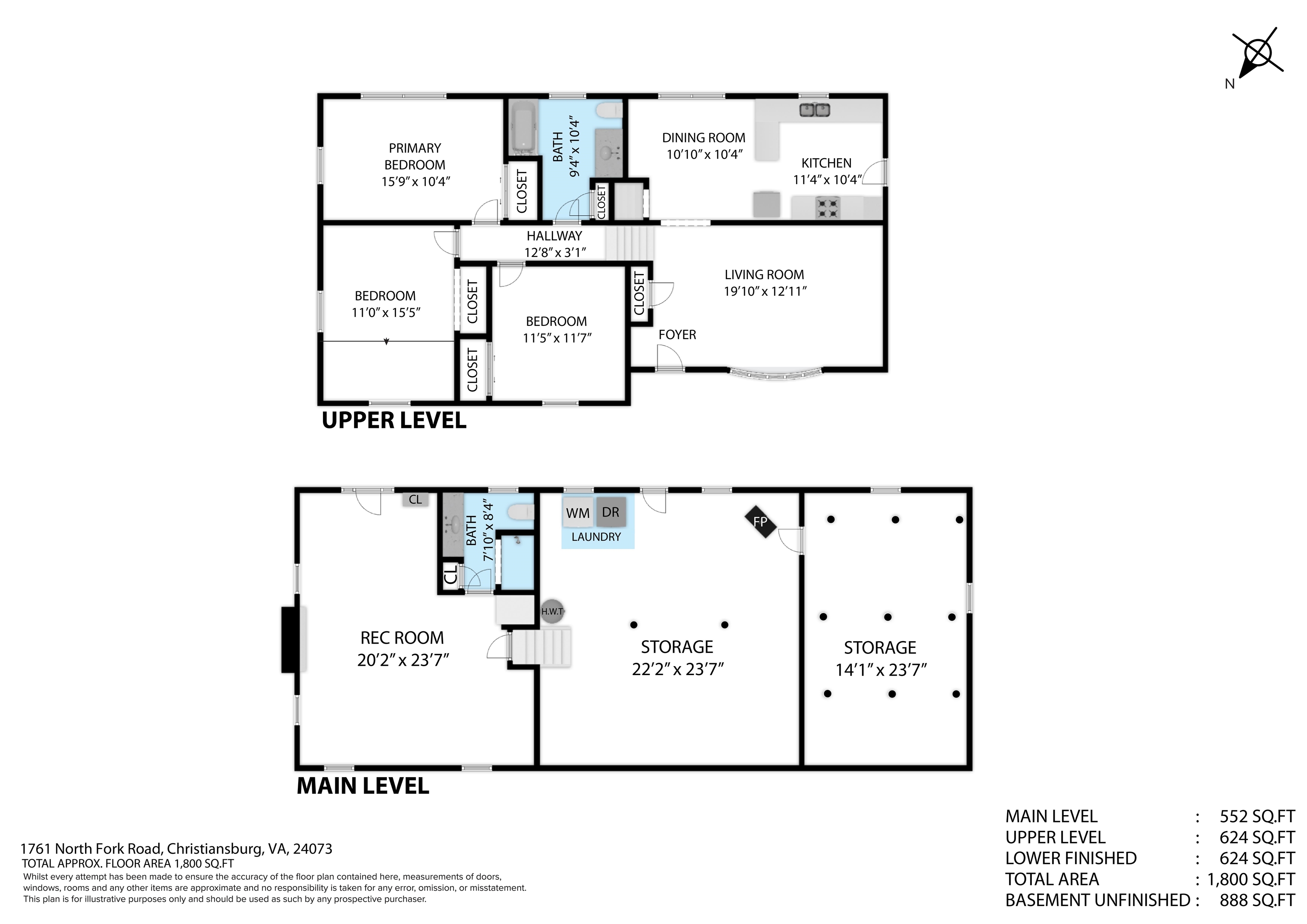 1761 North Fork Road Christiansburg VA 24073