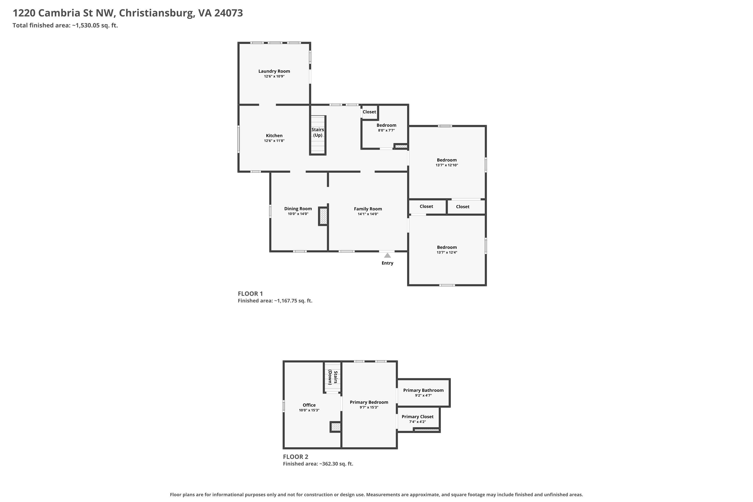 1220 Cambria Street NE Christiansburg VA 24073