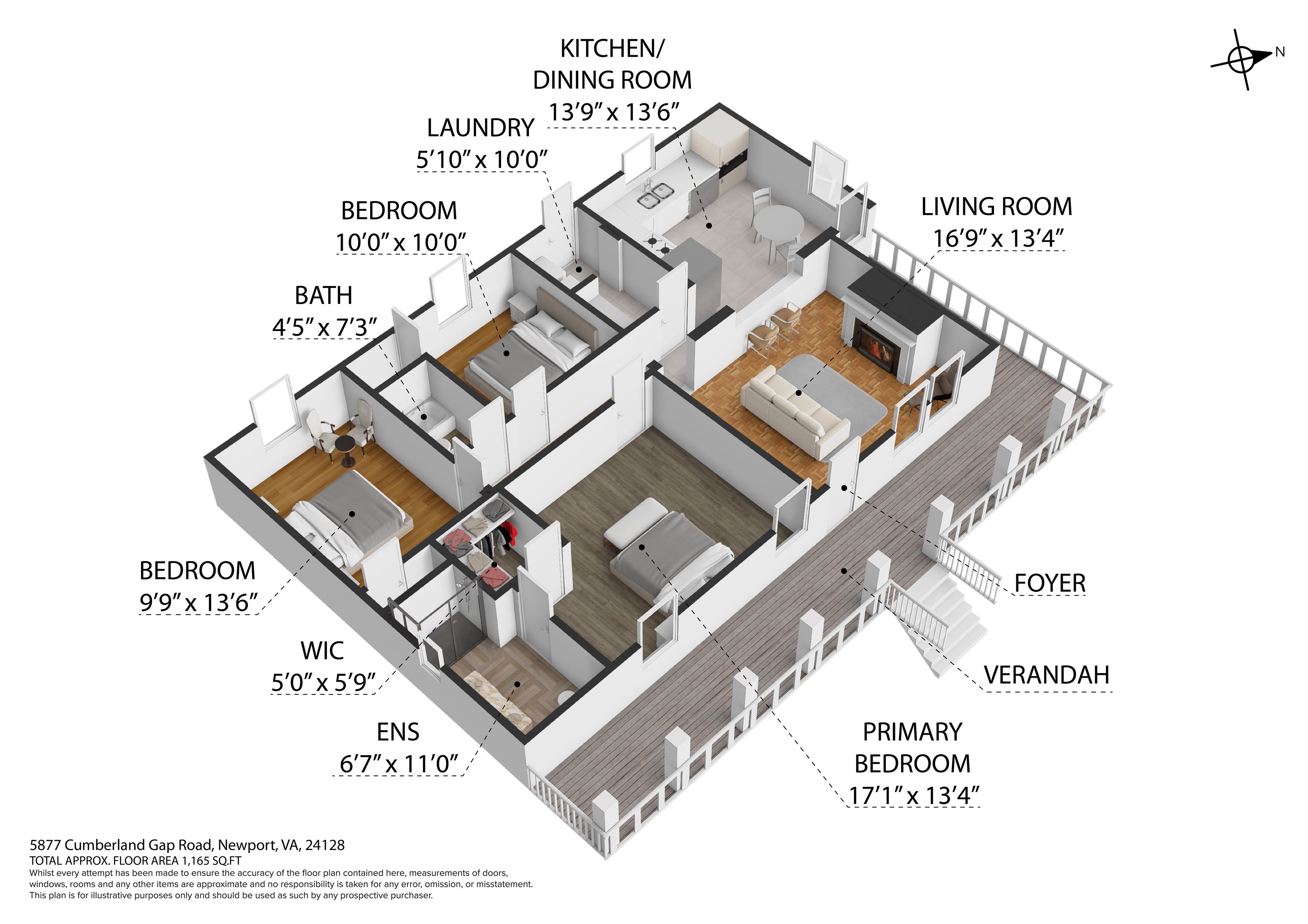 5877 Cumberland Gap Road Newport VA 24128