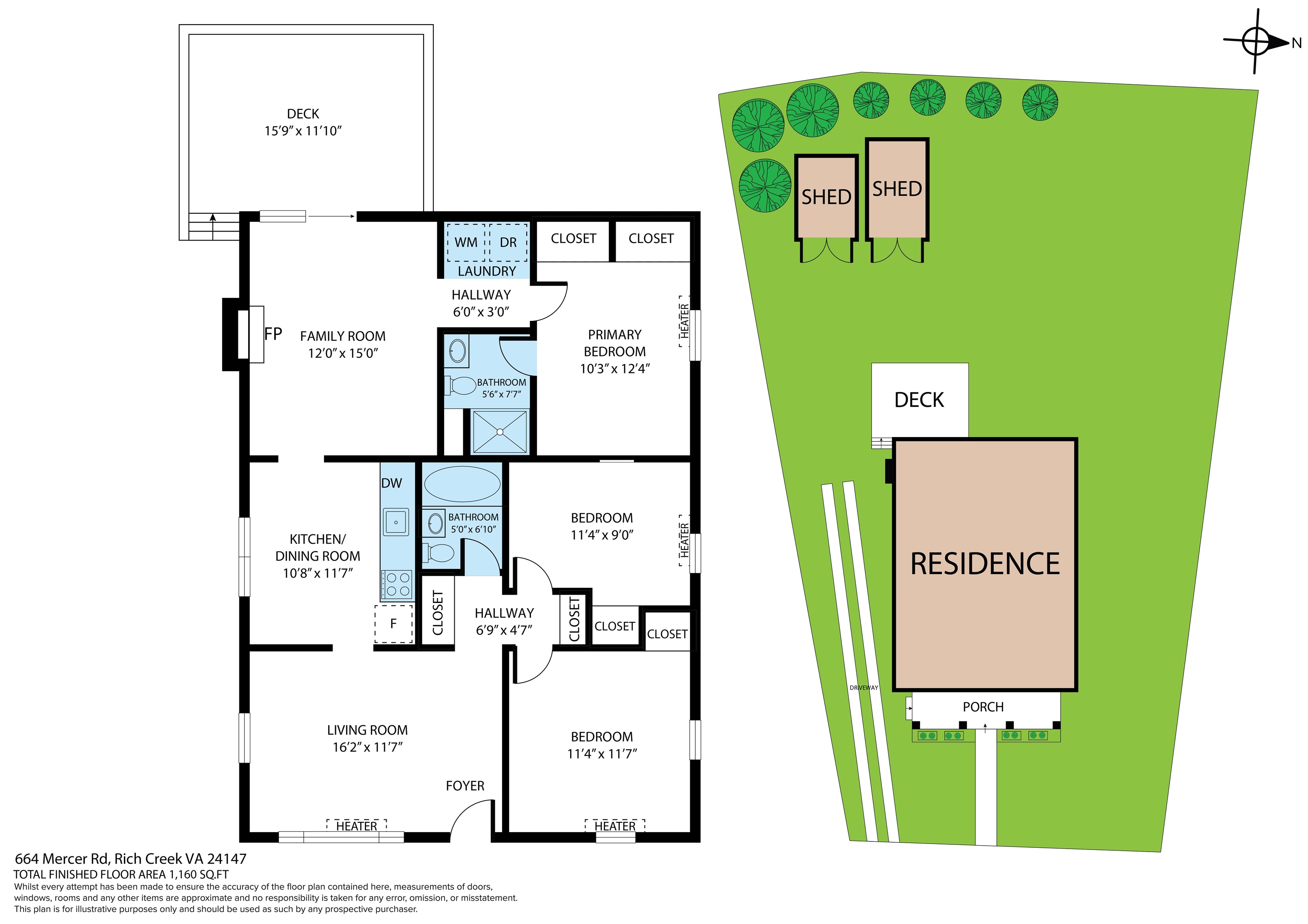 664 Mercer Road Rich Creek VA 24147