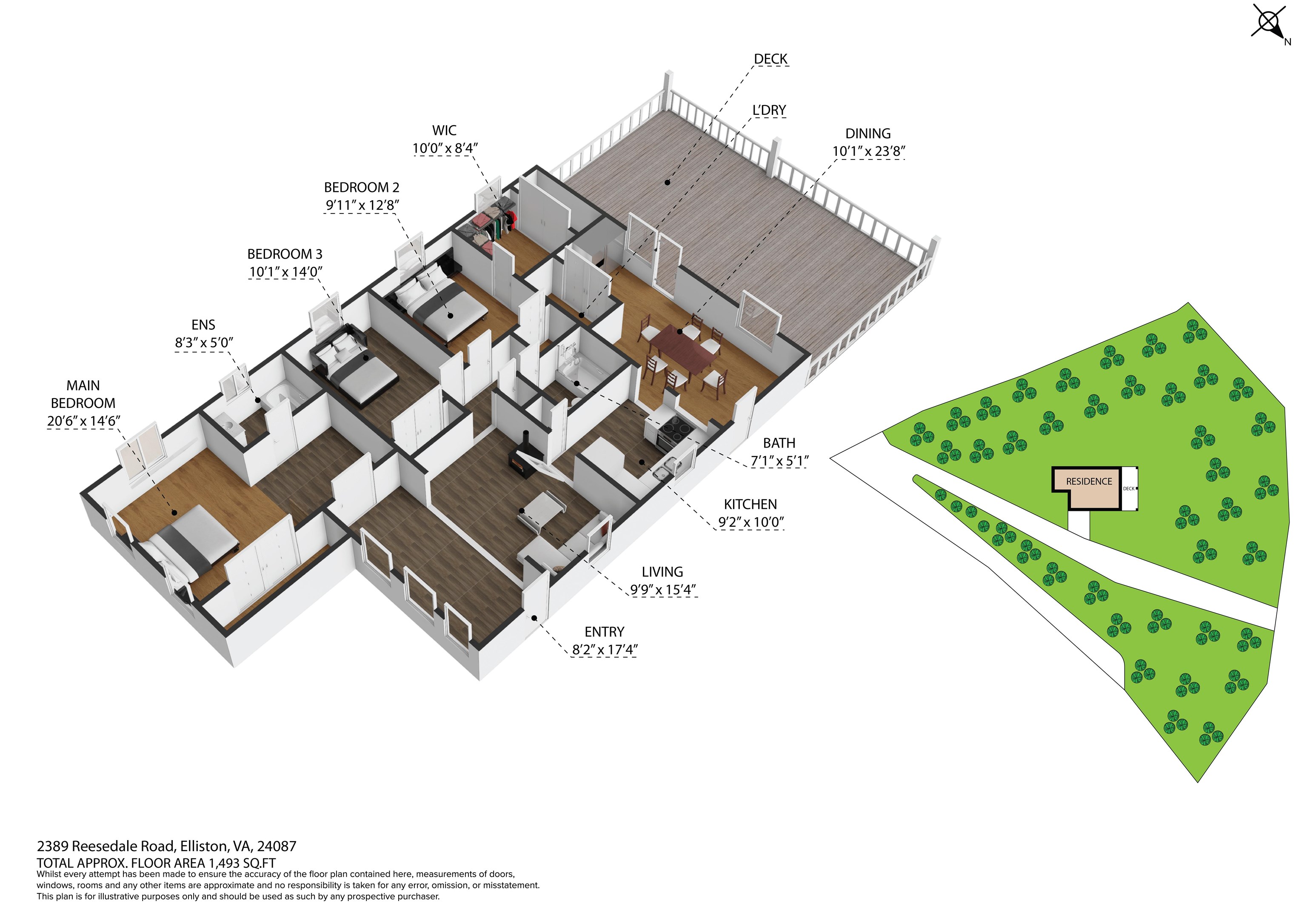 2389 Reesedale Road Elliston VA 24087