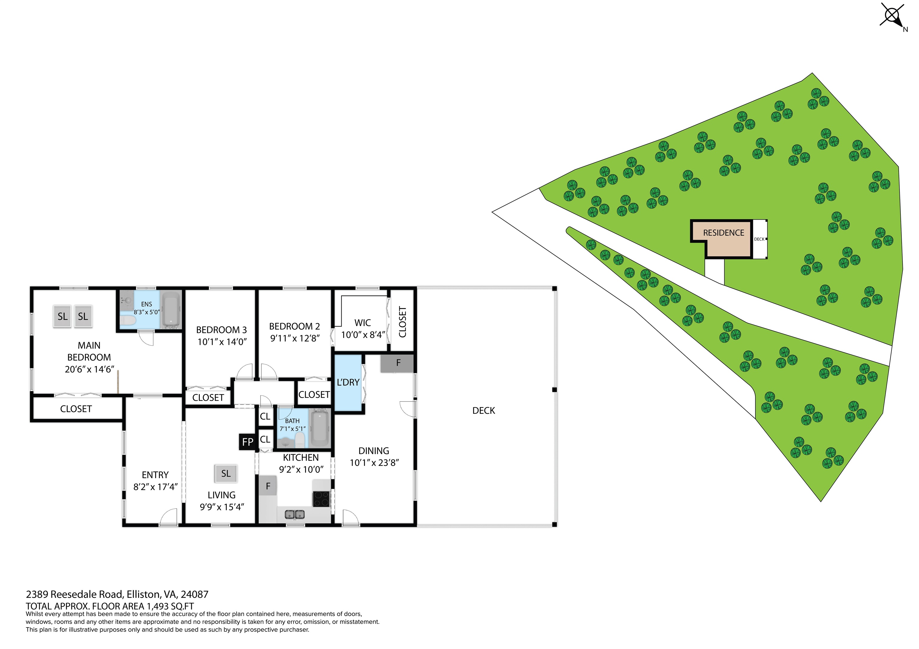 2389 Reesedale Road Elliston VA 24087