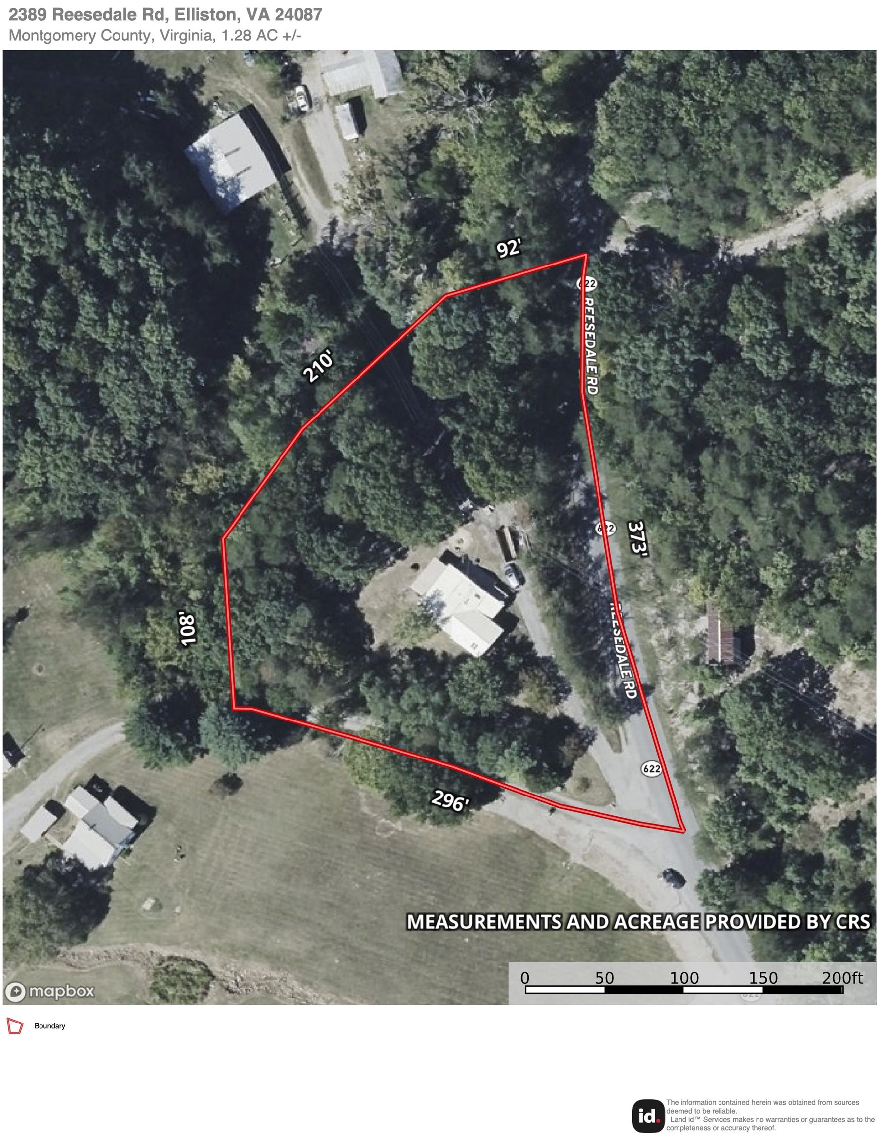 2389 Reesedale Road Elliston VA 24087