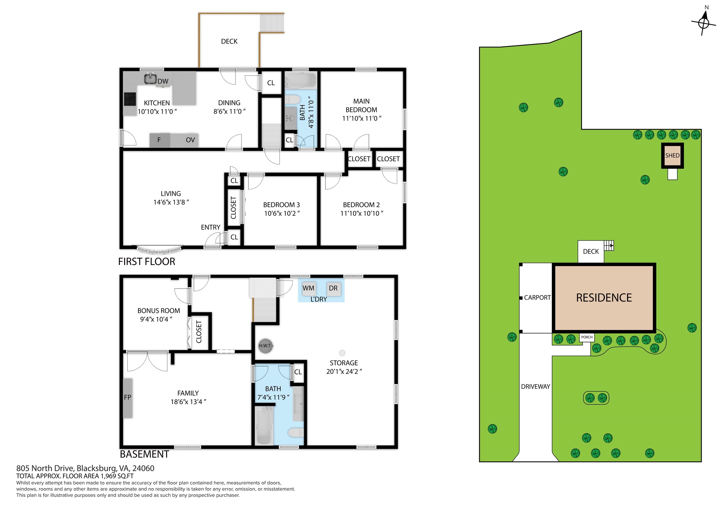 805 North Drive Blacksburg VA 24060