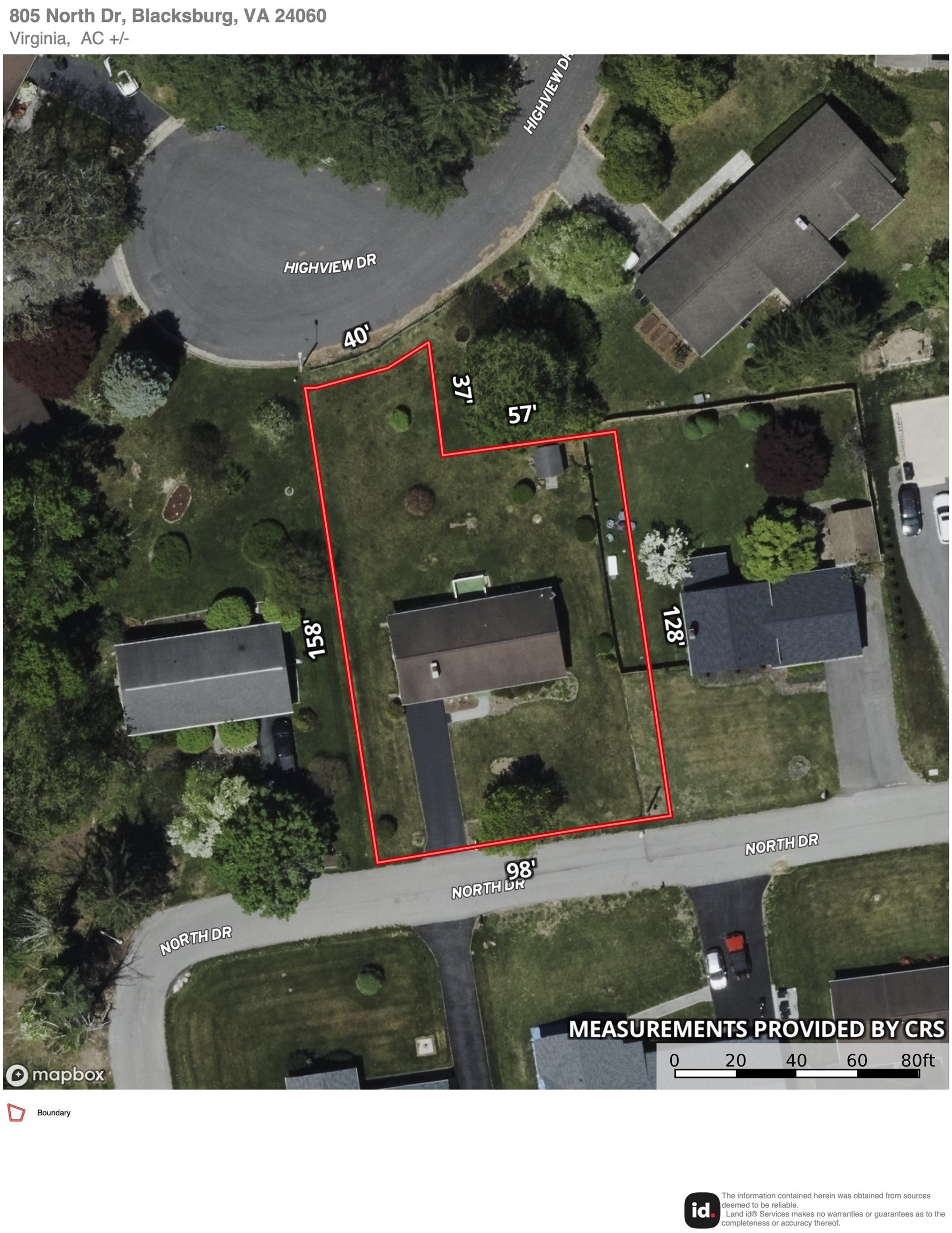 805 North Drive Blacksburg VA 24060