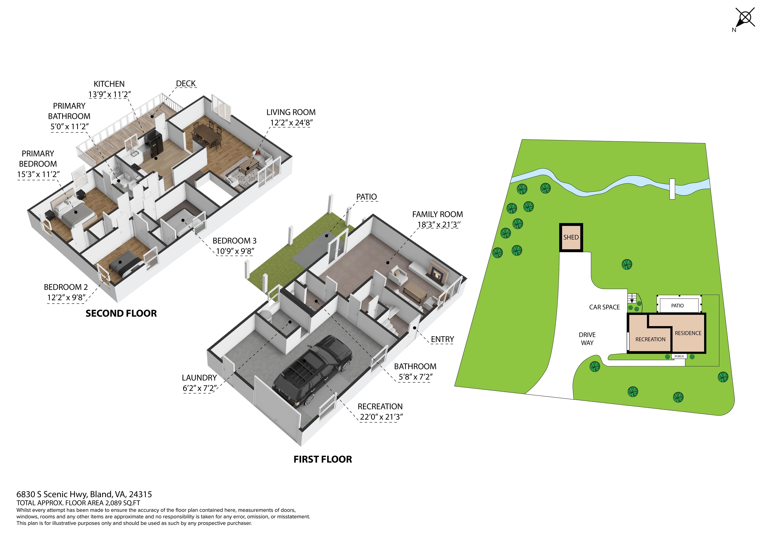 6830 S Scenic Highway Bland VA 24315