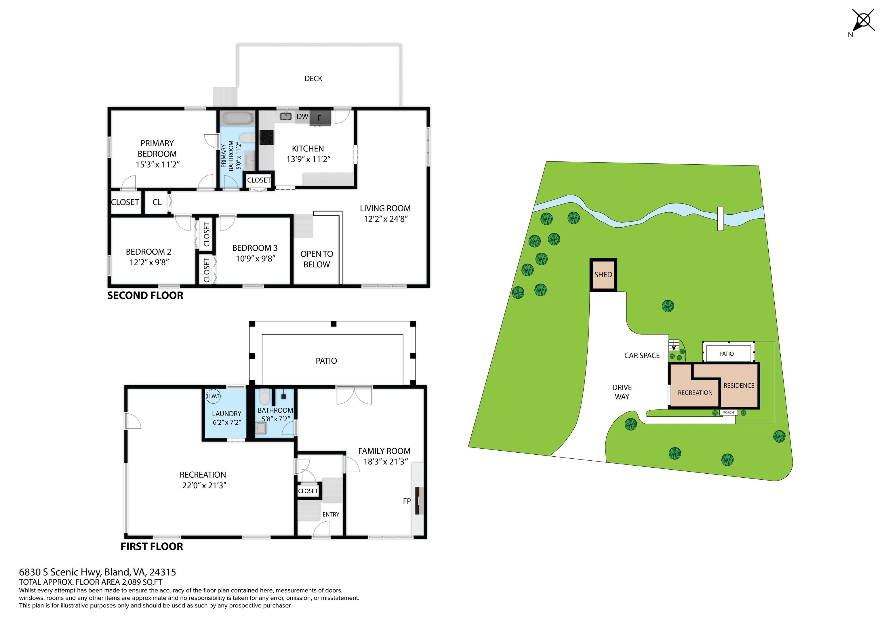 6830 S Scenic Highway Bland VA 24315