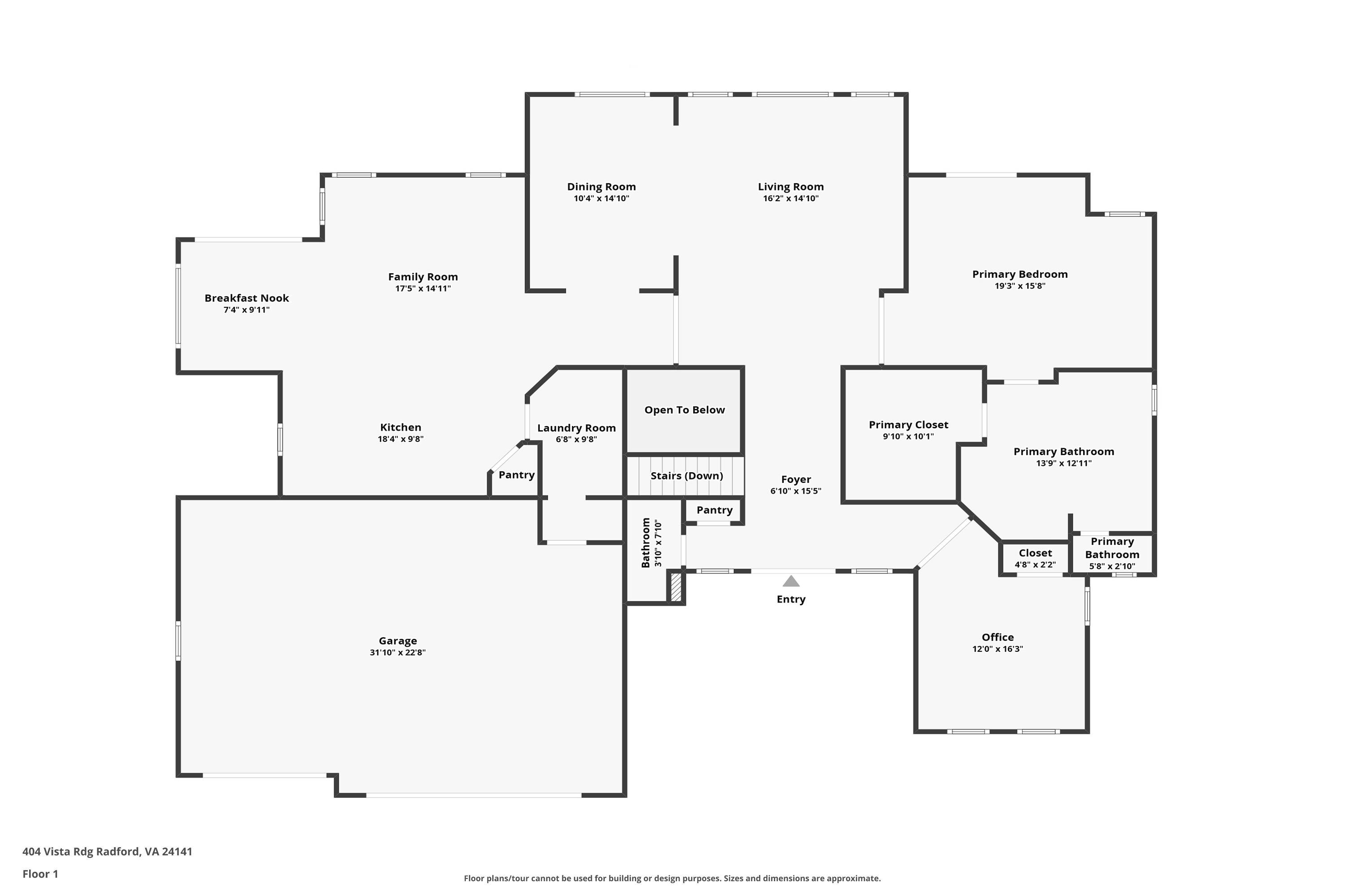 404 Vista Ridge Radford VA 24141