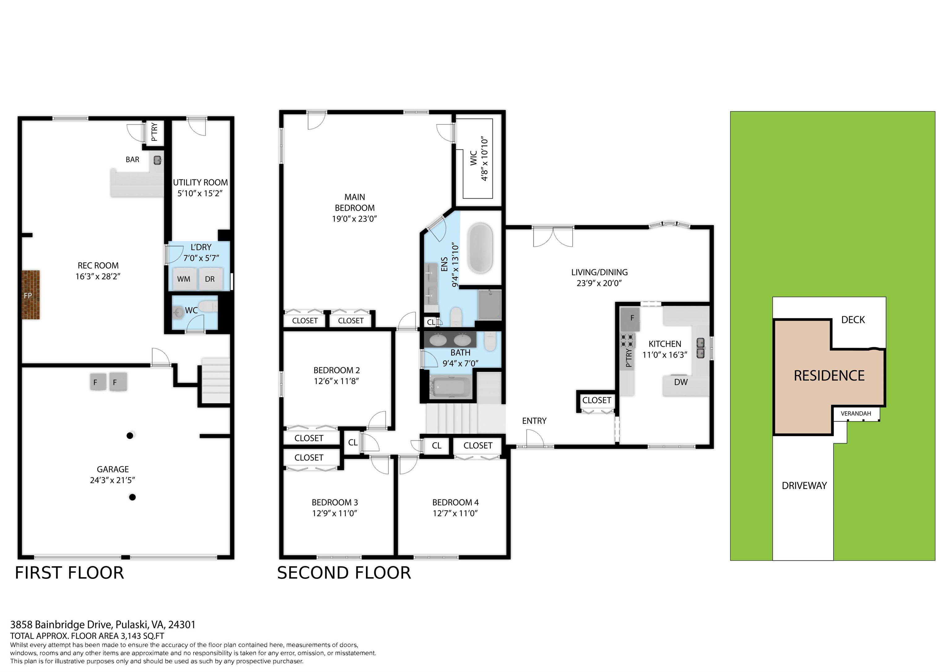 3858 Bainbridge Drive Pulaski VA 24301