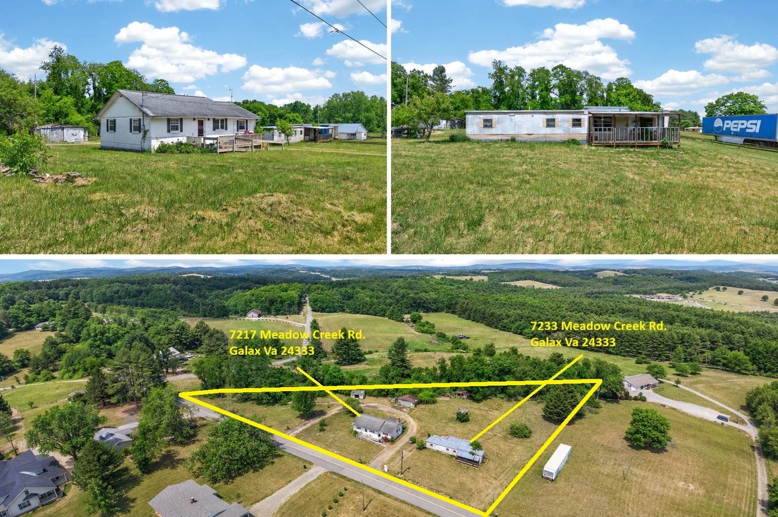 7217 & 7233 Meadow Creek Road Galax VA 24333